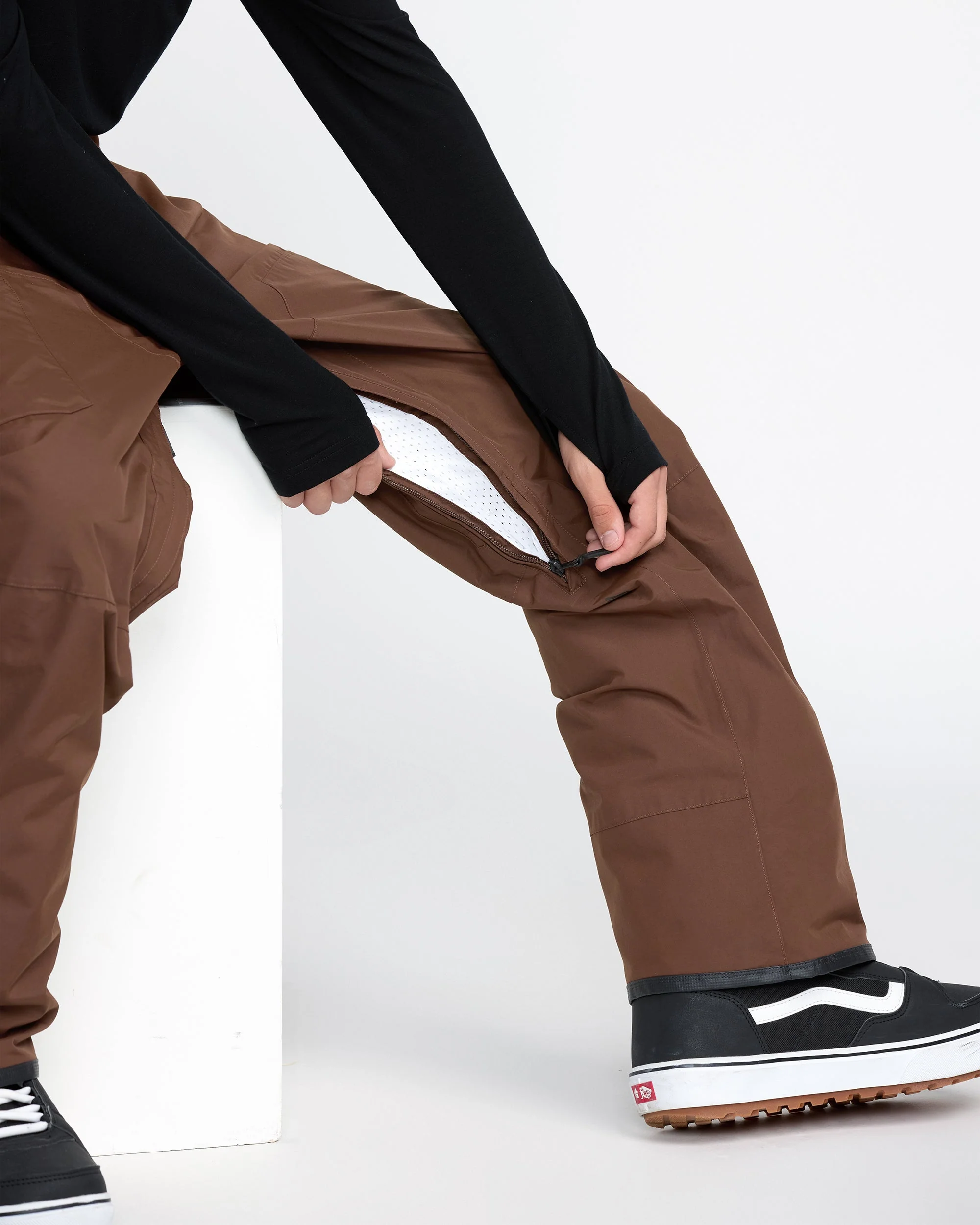 Pantalon Gore-Tex L - Brown - Image 6