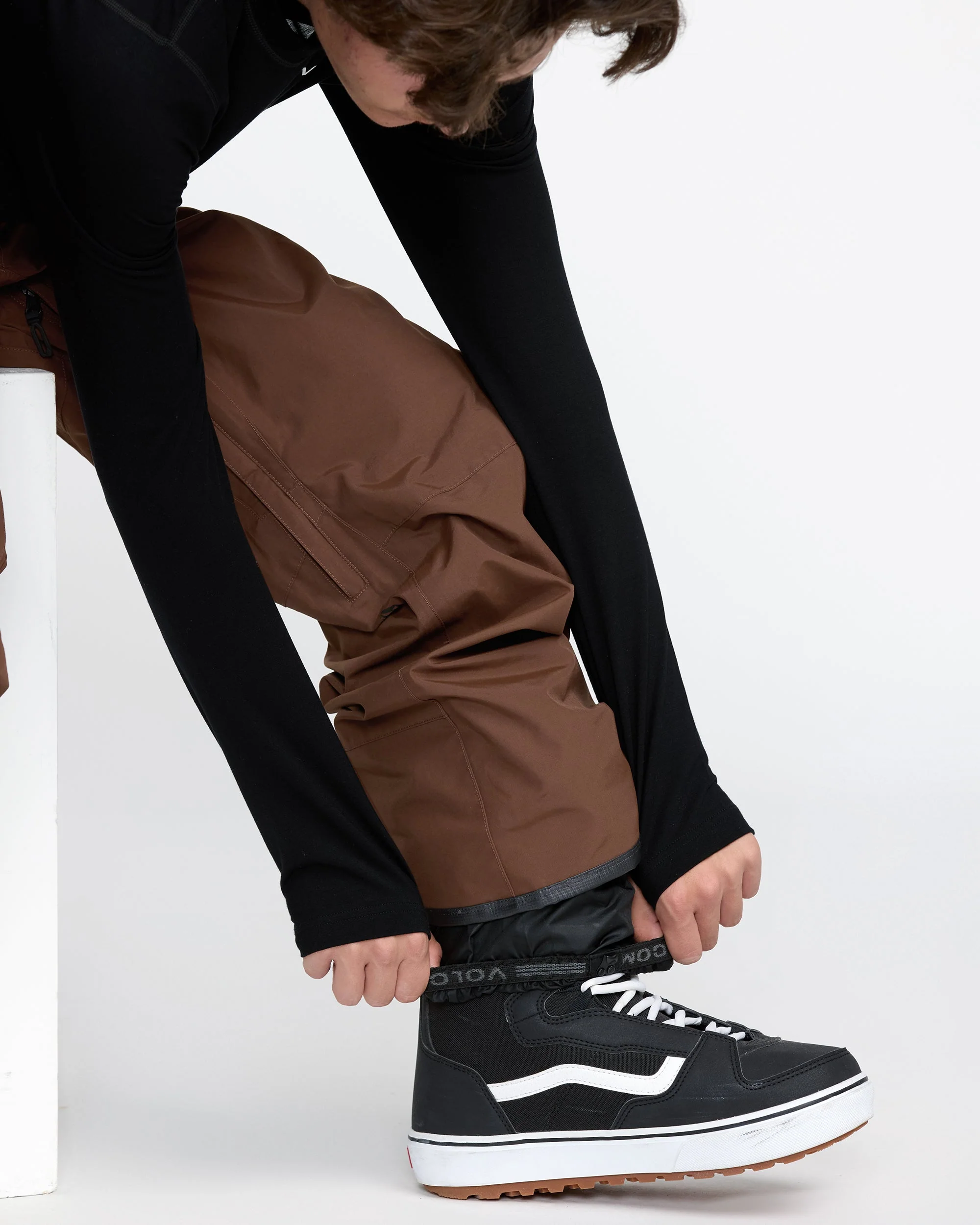 Pantalon Gore-Tex L - Brown - Image 7