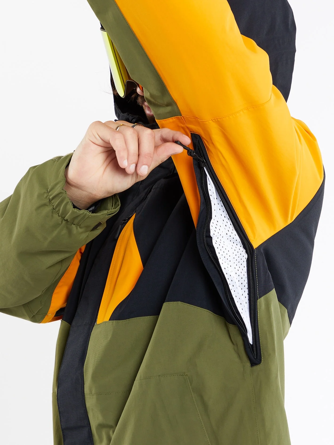 Veste Gore-Tex L Insulated - GOLD - Image 6