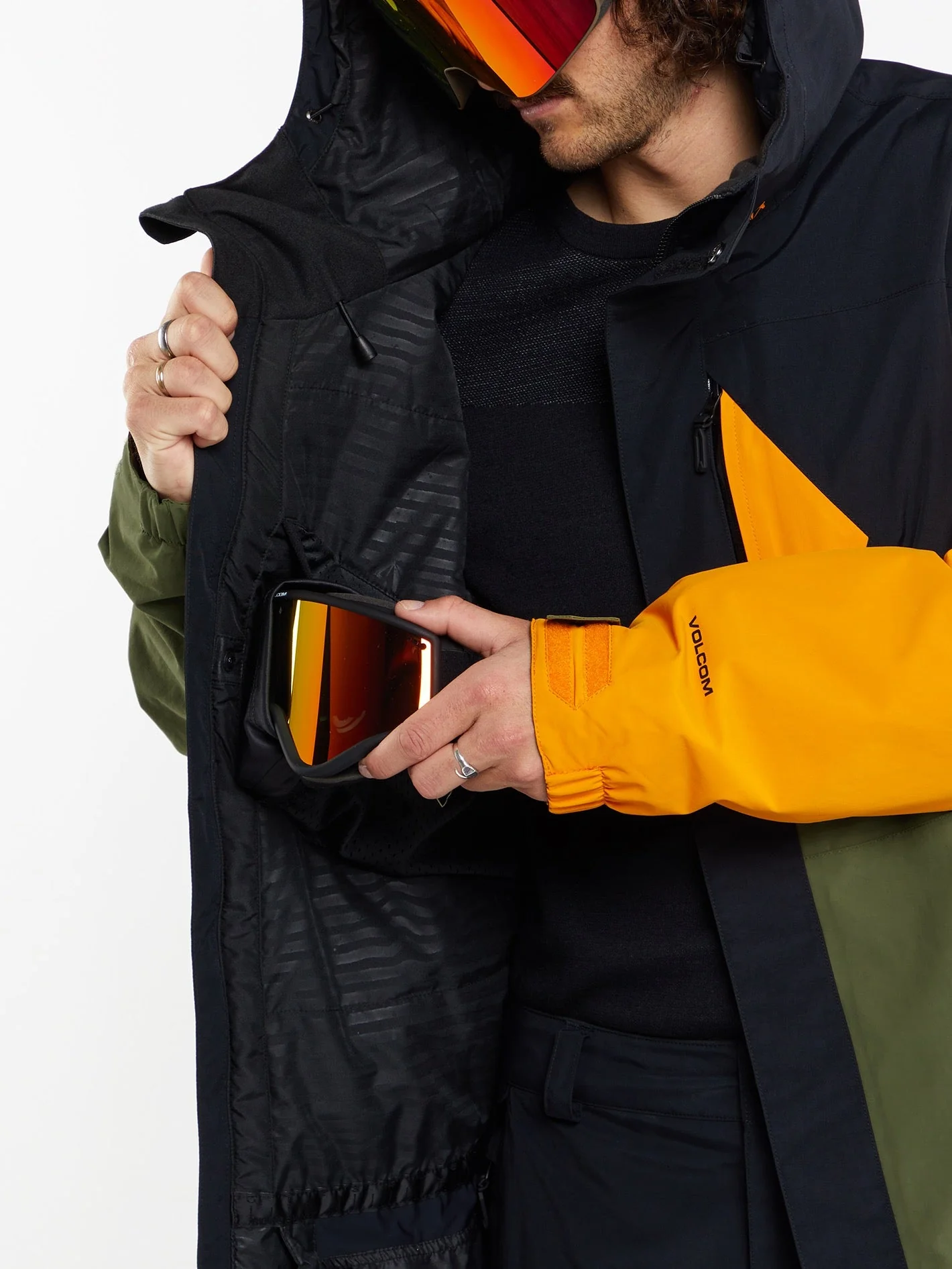 Veste Gore-Tex L Insulated - GOLD - Image 7