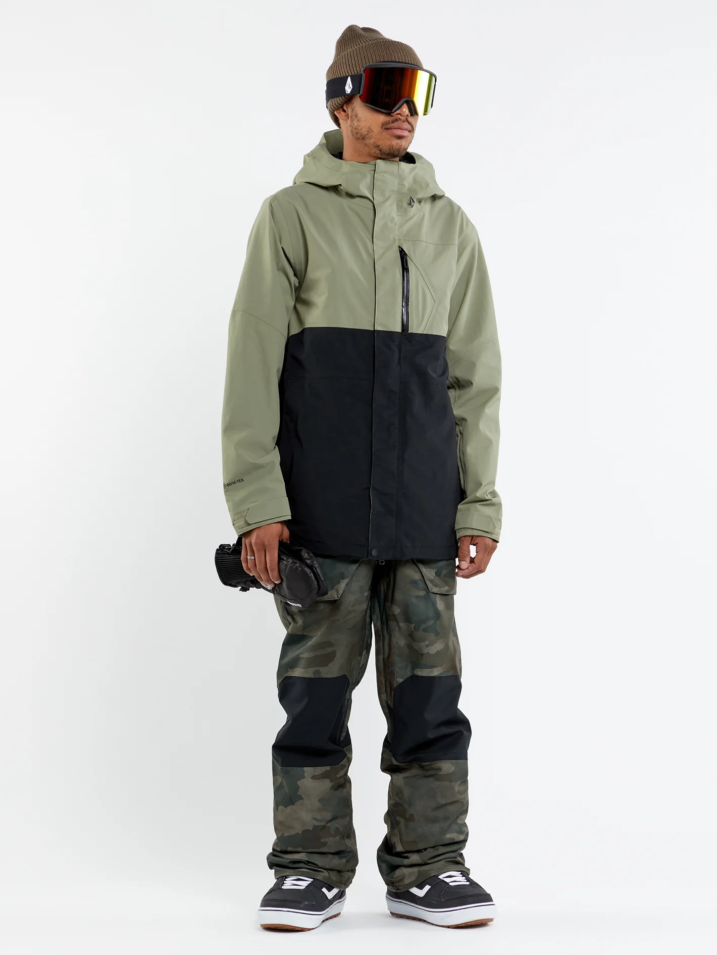 Veste Gore-Tex L Insulated - LIGHT MILITARY - Image 3