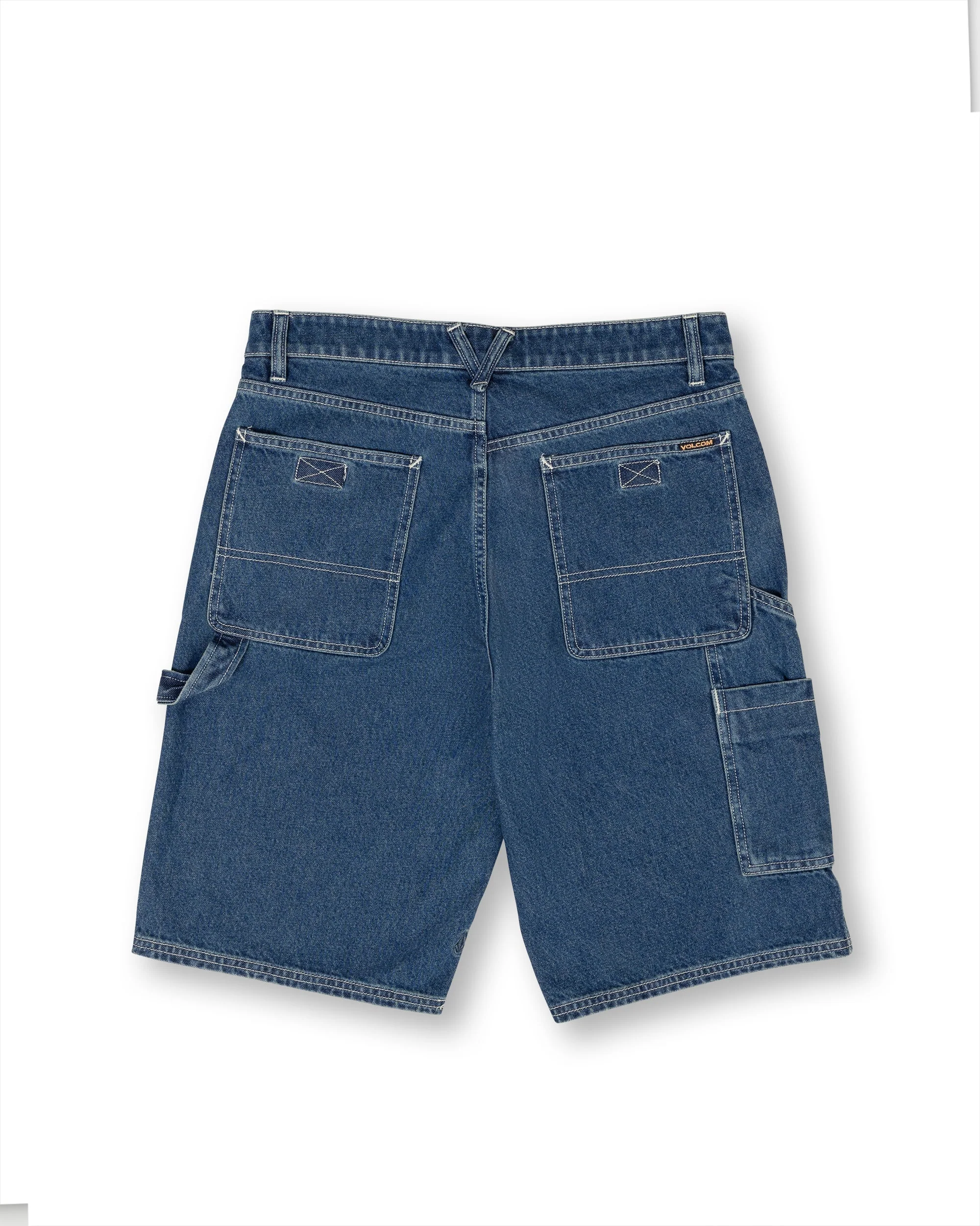 Short Labored Denim Utility - INDIGO RIDGE WASH - Image 10