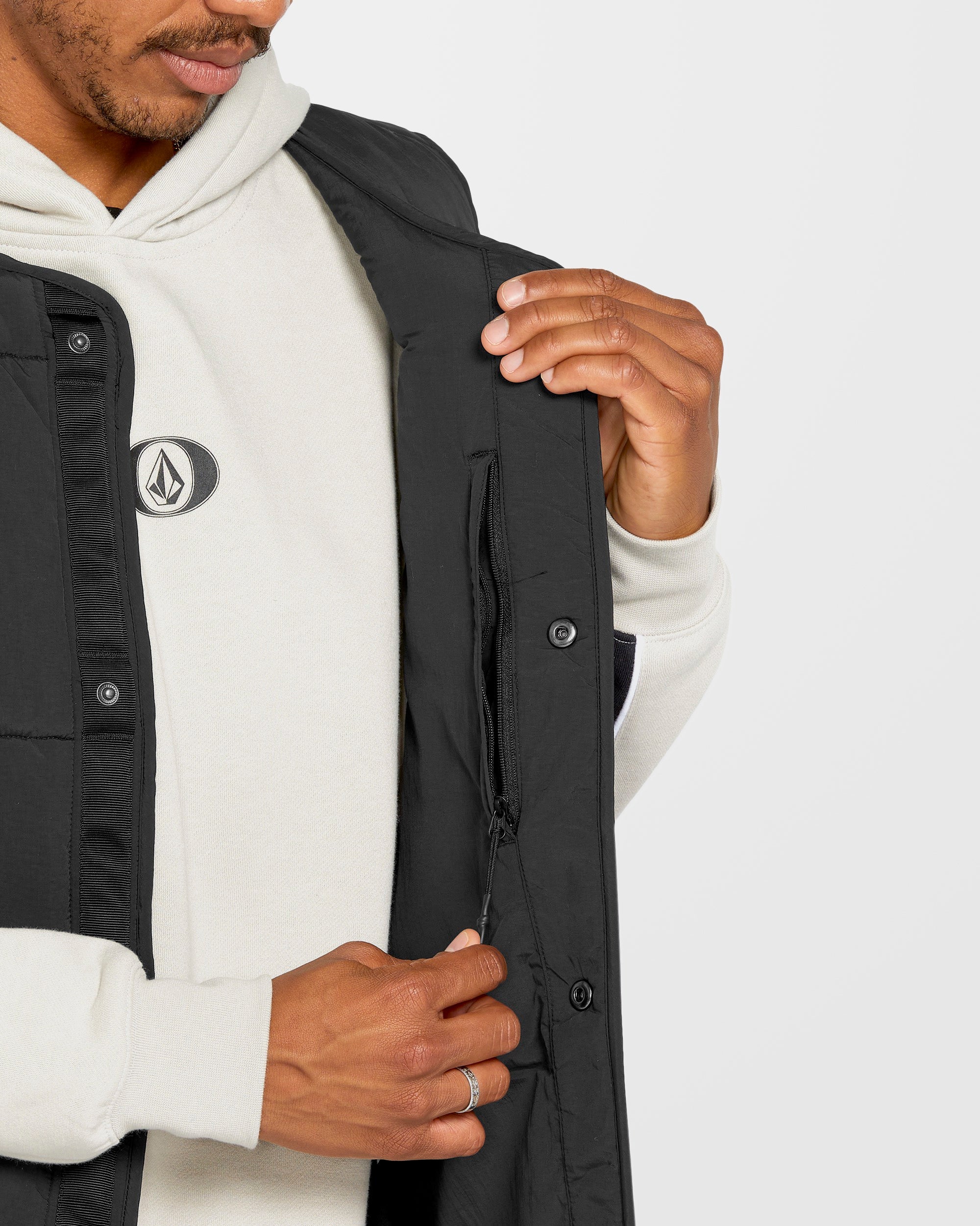 Veste sans manches Layered Up - Black - Image 8