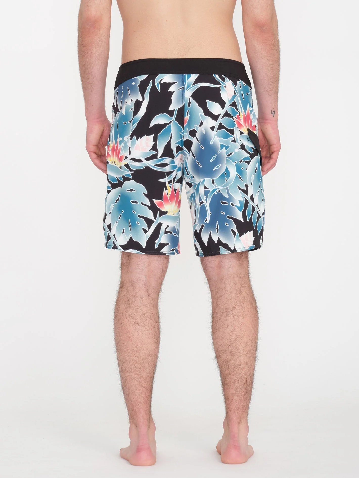 Boardshort Leaf It Mod 19" - BLACK - Image 2