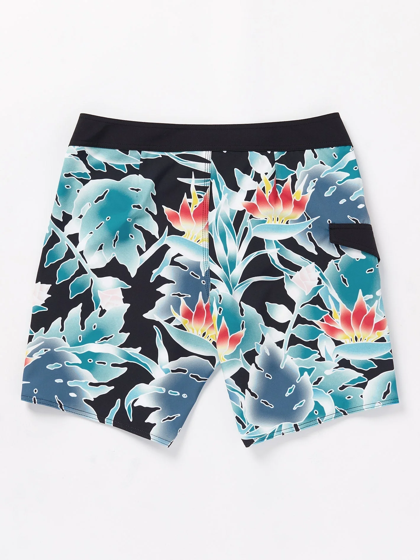 Boardshort Leaf It Mod 19" - BLACK - Image 4