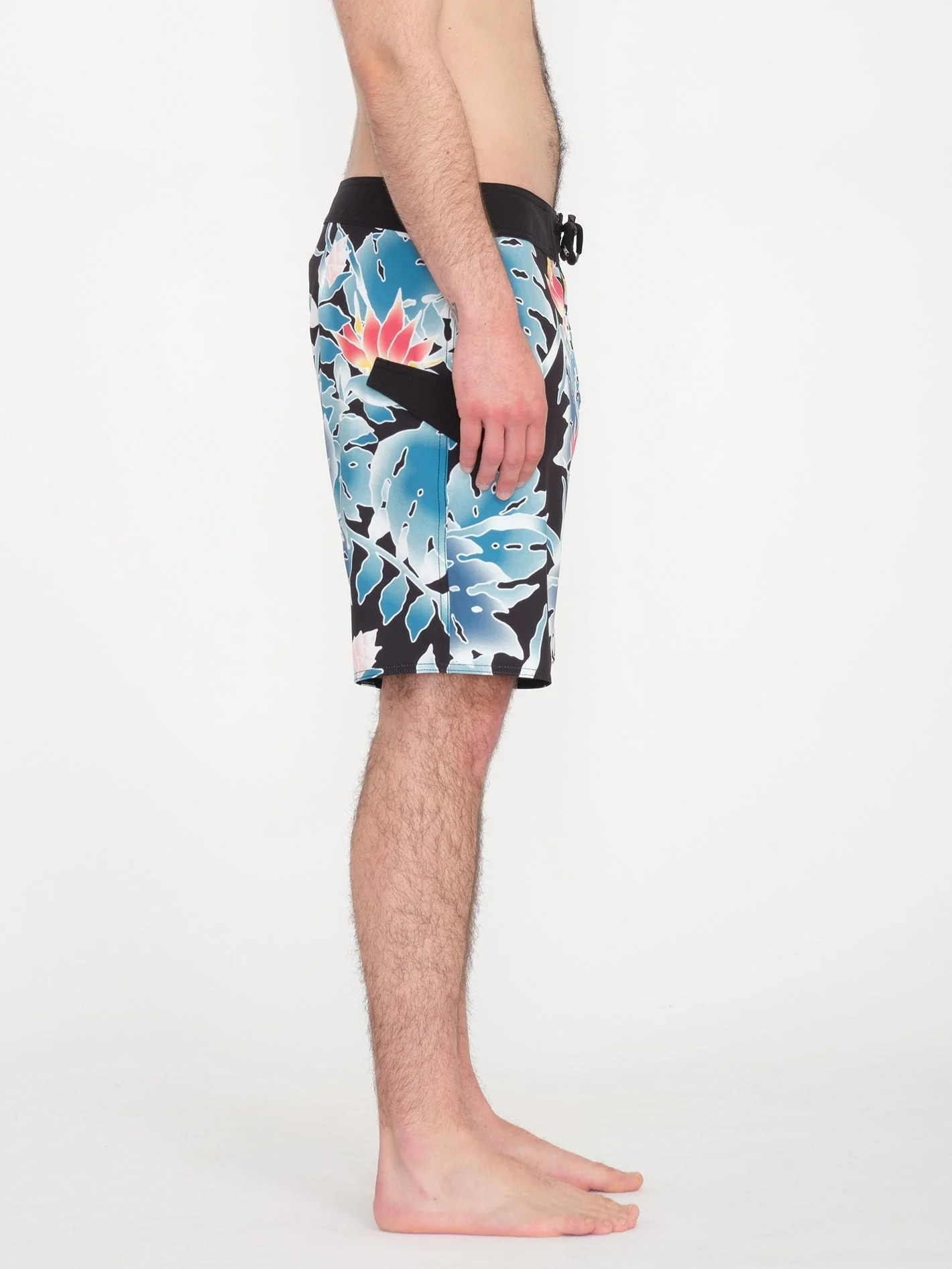 Boardshort Leaf It Mod 19" - BLACK - Image 6