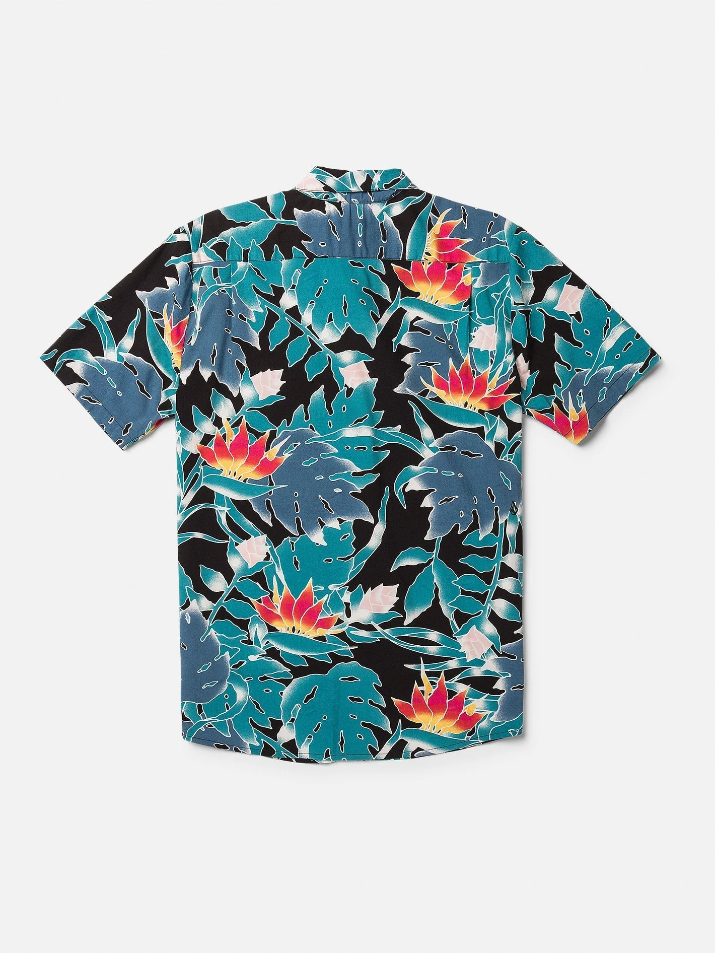 Chemise Leaf Pit Floral - BLACK - Image 4