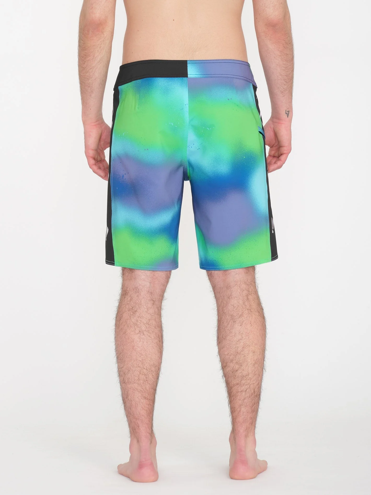 Boardshort Lido Iconic Mod 19" - ELECTRIC GREEN - Image 2