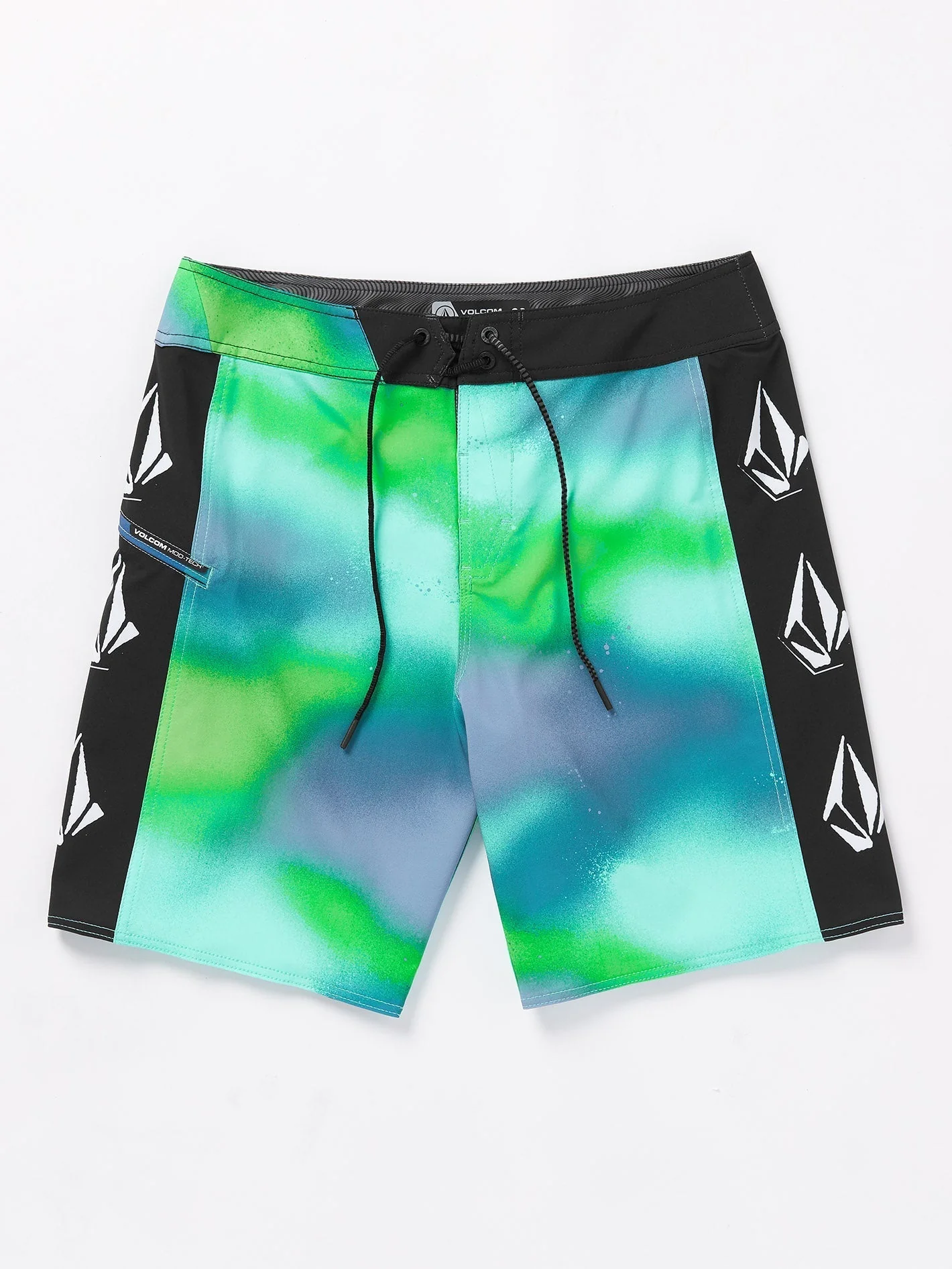 Boardshort Lido Iconic Mod 19" - ELECTRIC GREEN - Image 5