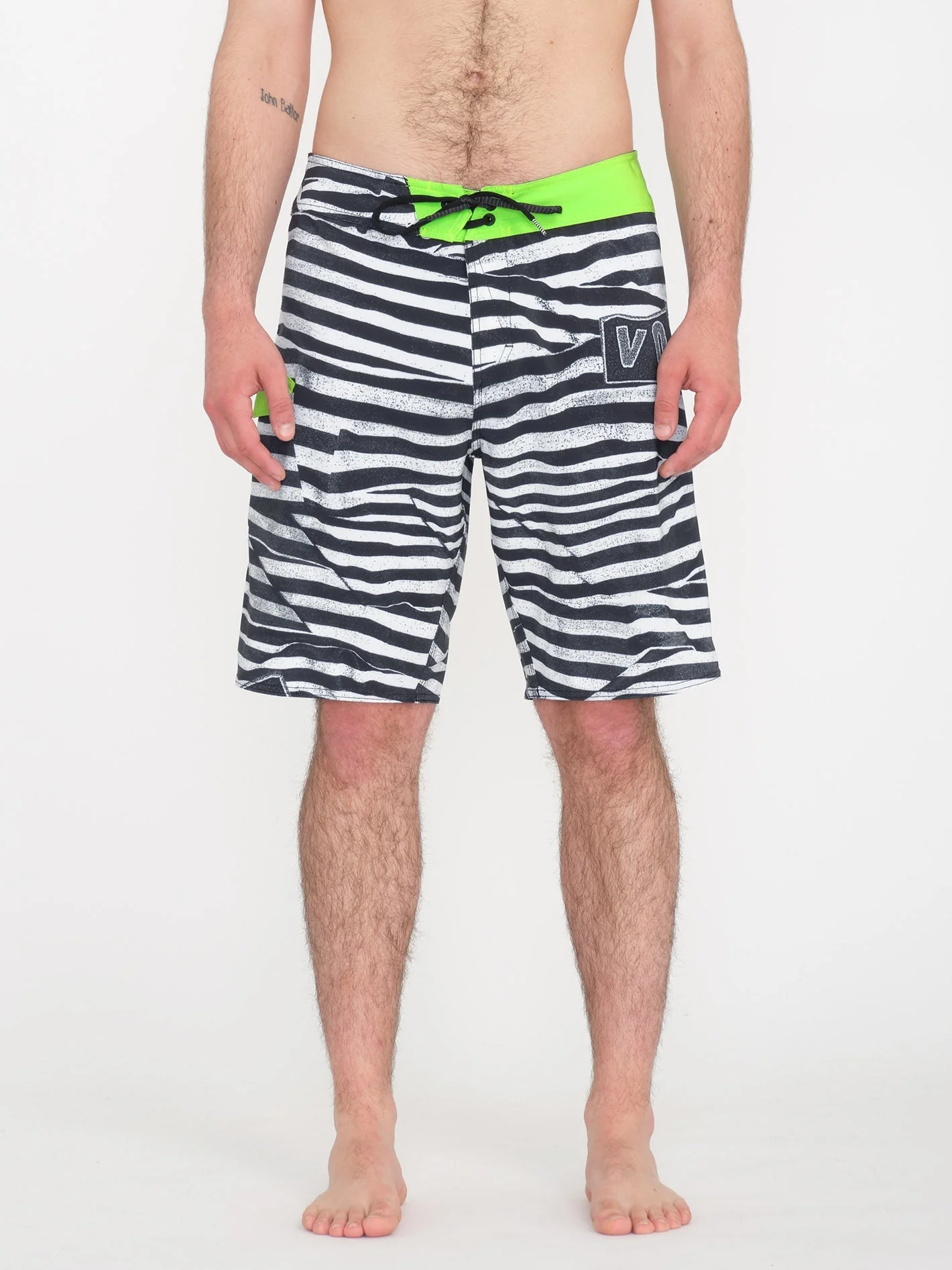 Boardshort Lido Print Mod 20" - ELECTRIC GREEN