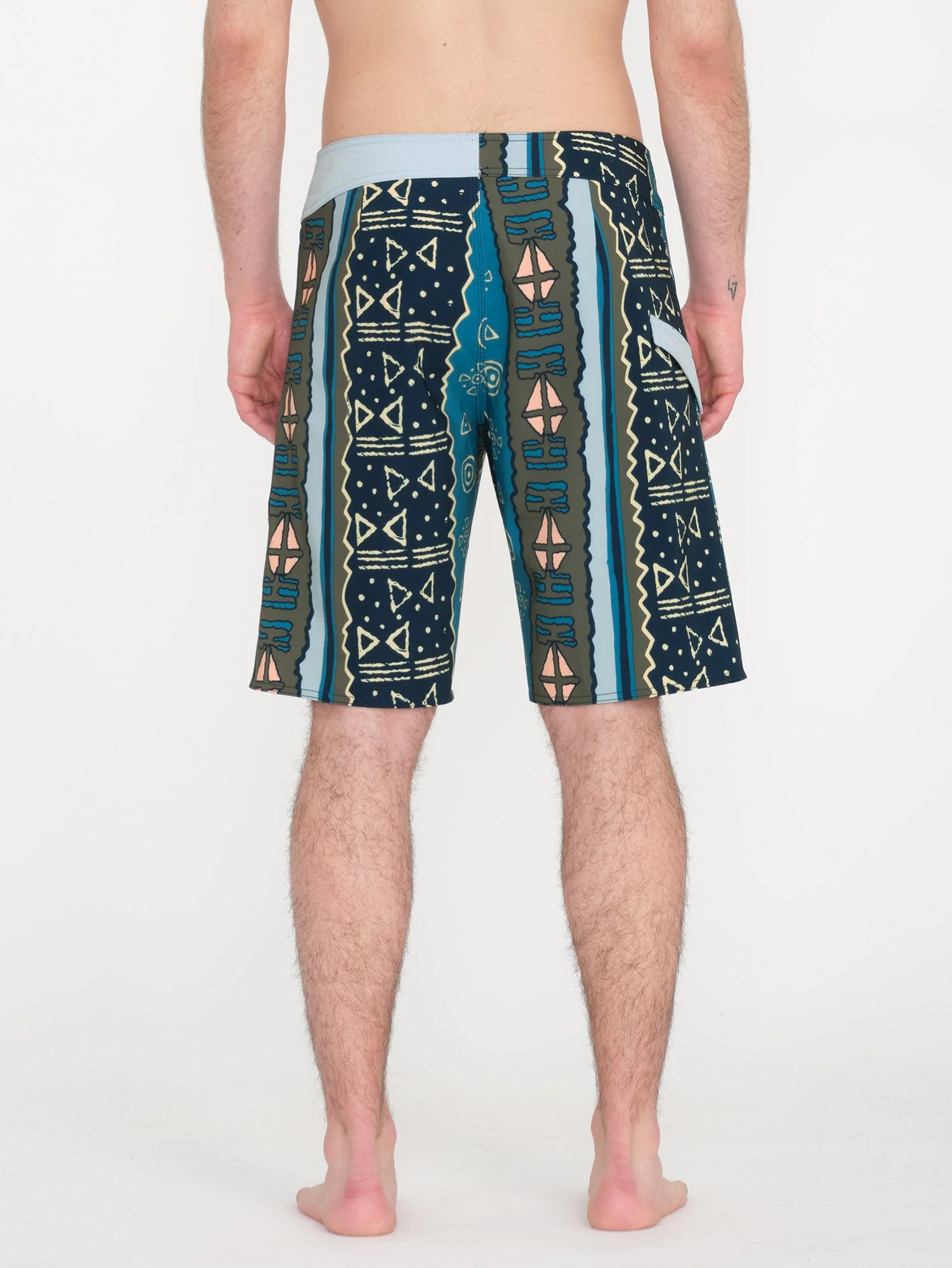 Boardshort Lido Print Mod 20" - OCEAN TEAL - Image 2