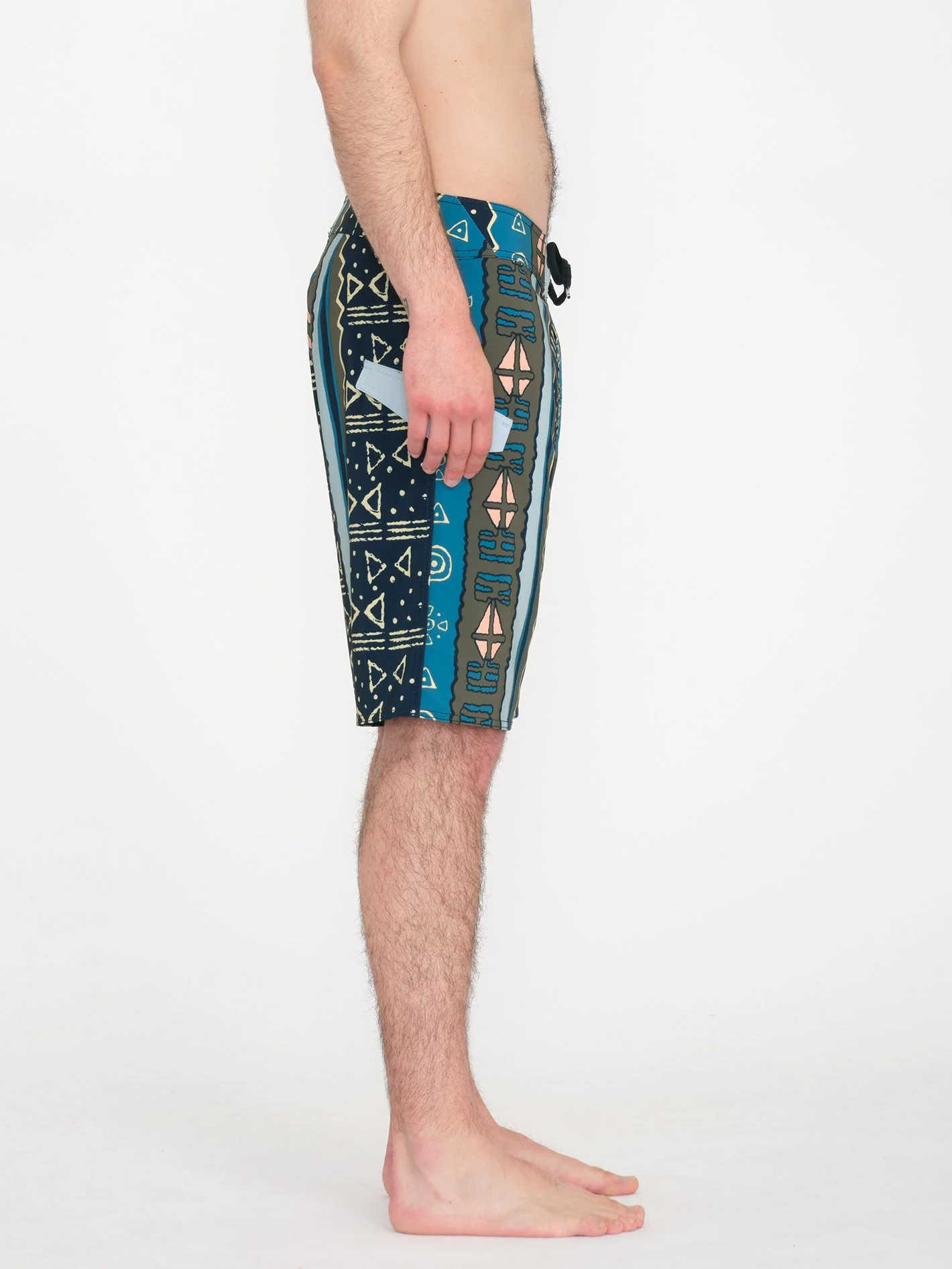 Boardshort Lido Print Mod 20" - OCEAN TEAL - Image 3