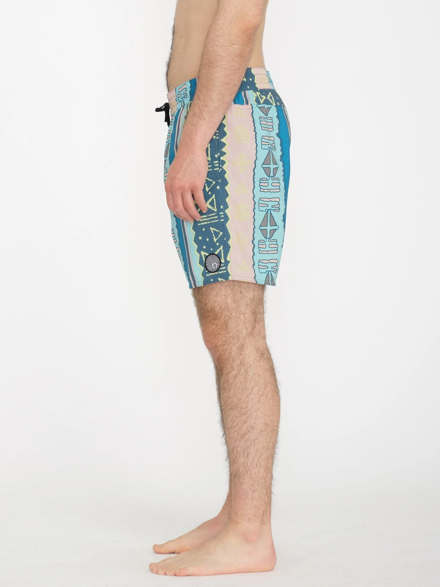 Boardshort Lido Print Trunk 17" - CRETE BLUE - Image 3