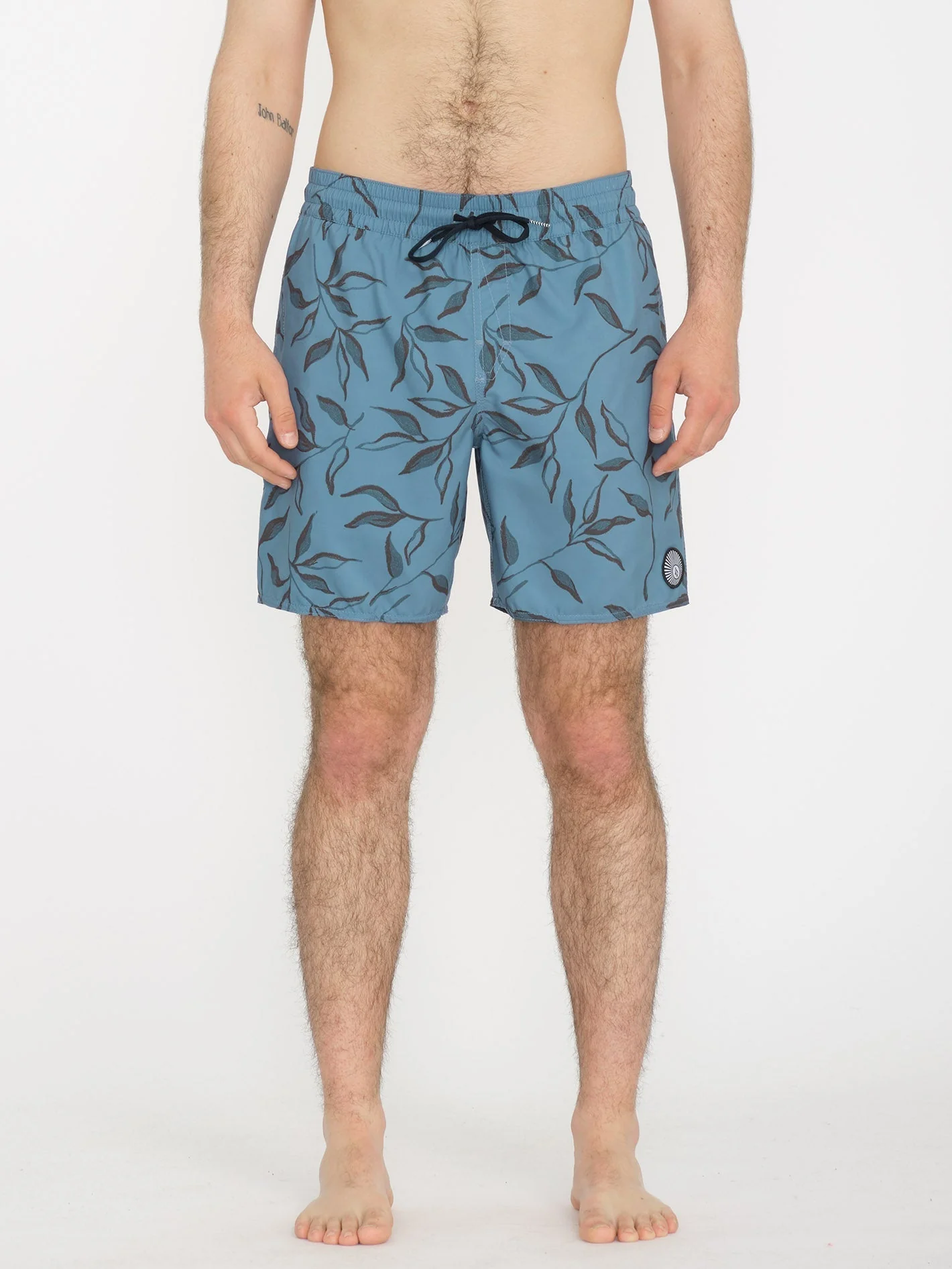 Boardshort Lido Print Trunk 17" - STONE BLUE