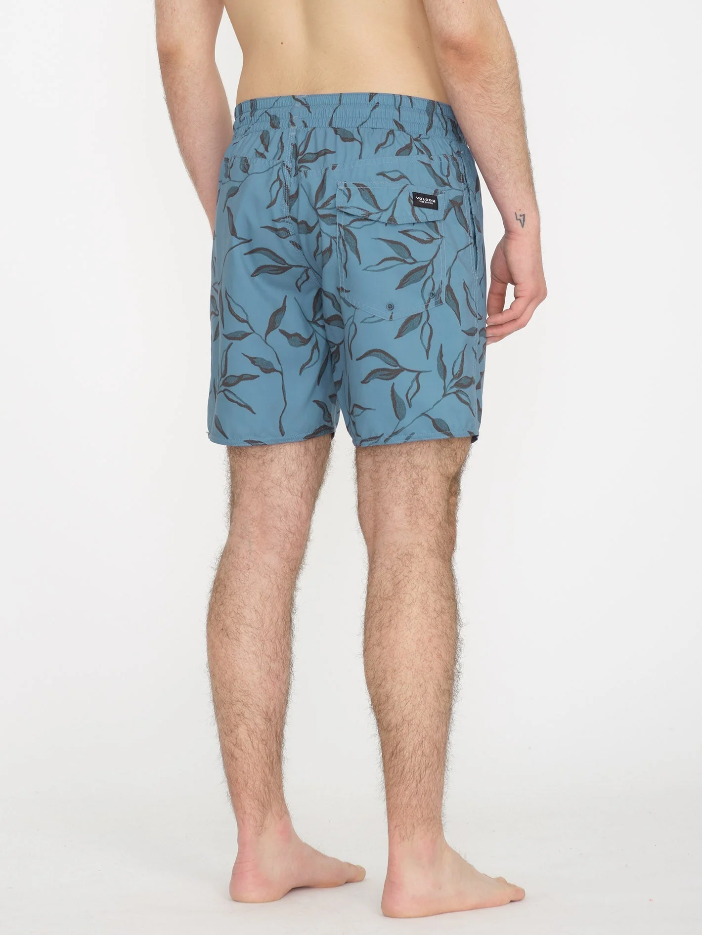 Boardshort Lido Print Trunk 17" - STONE BLUE - Image 2
