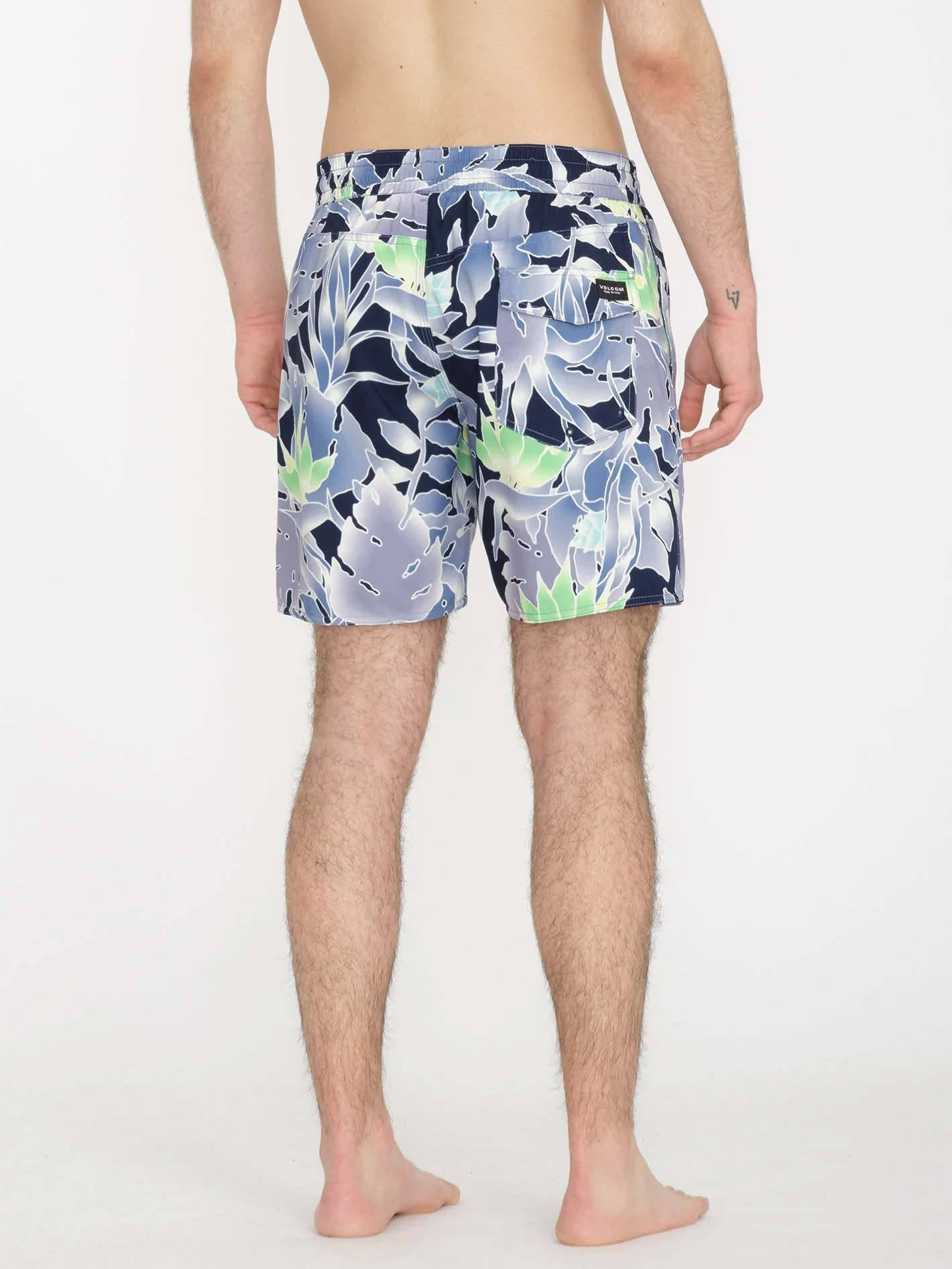 Boardshort Lido Print Trunk 17" - NAVY - Image 2