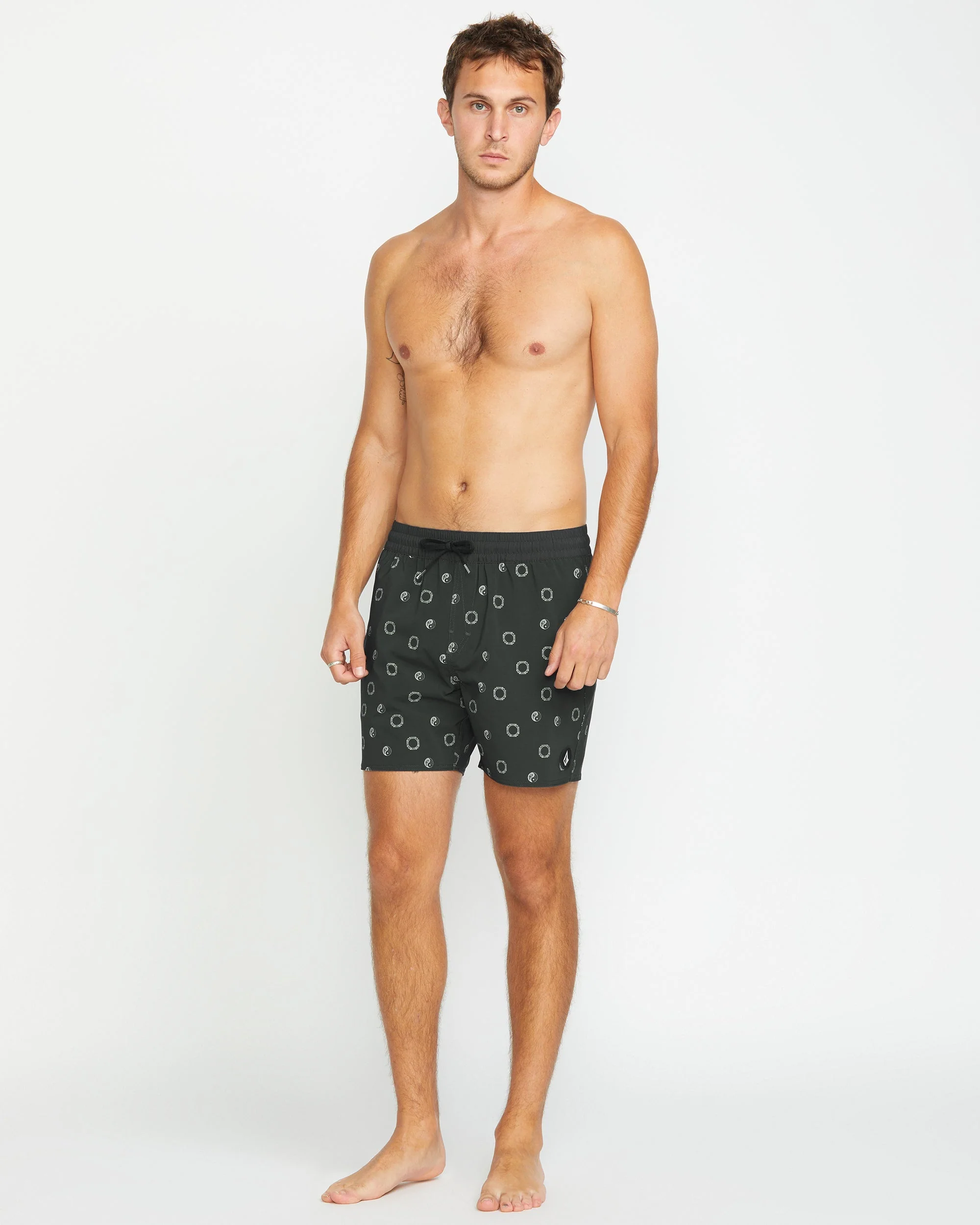 Boardshort Lido Print Trunk 16" - STEALTH - Image 6