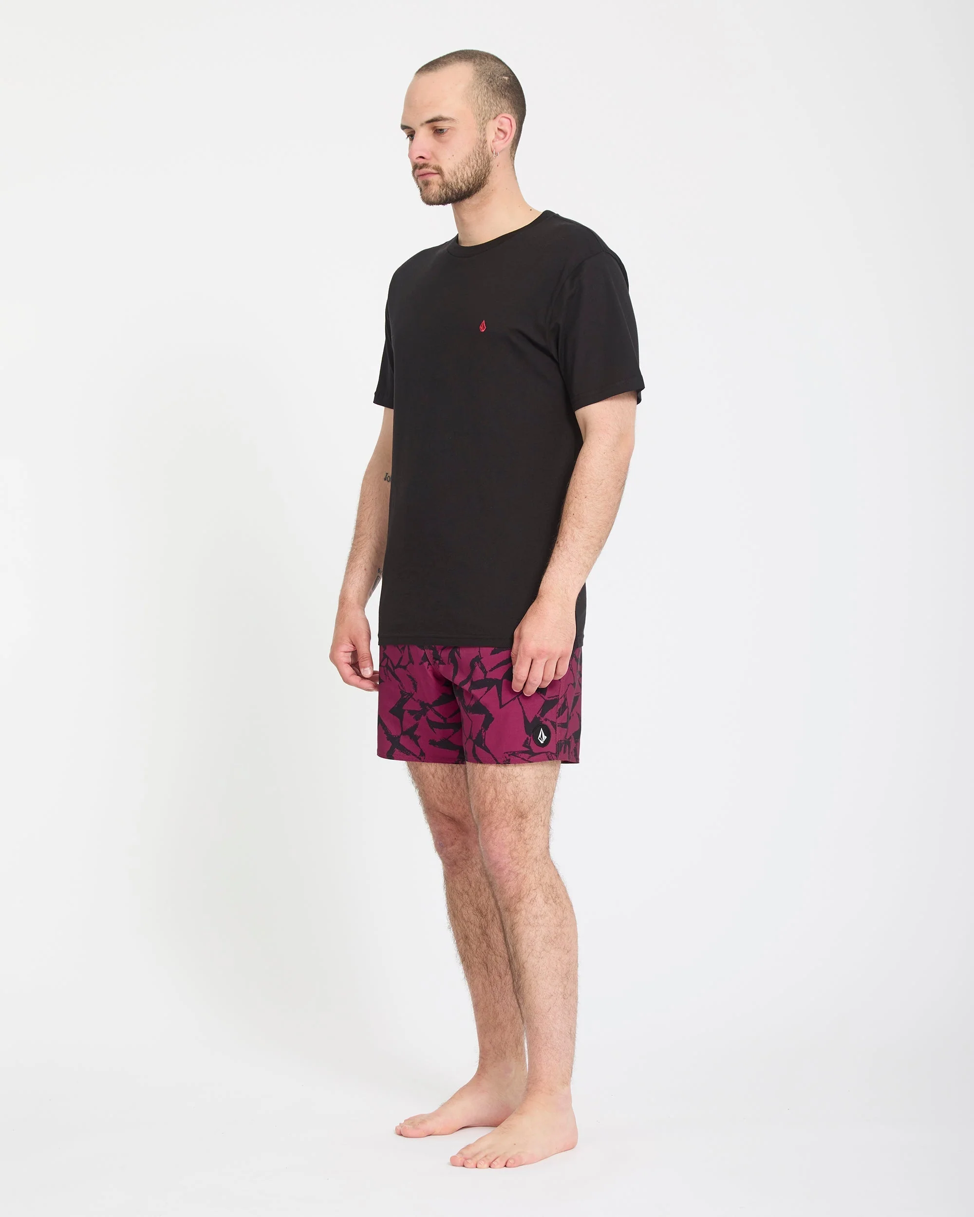 Boardshort Lido Print Trunk 16" - Sangria - Image 6