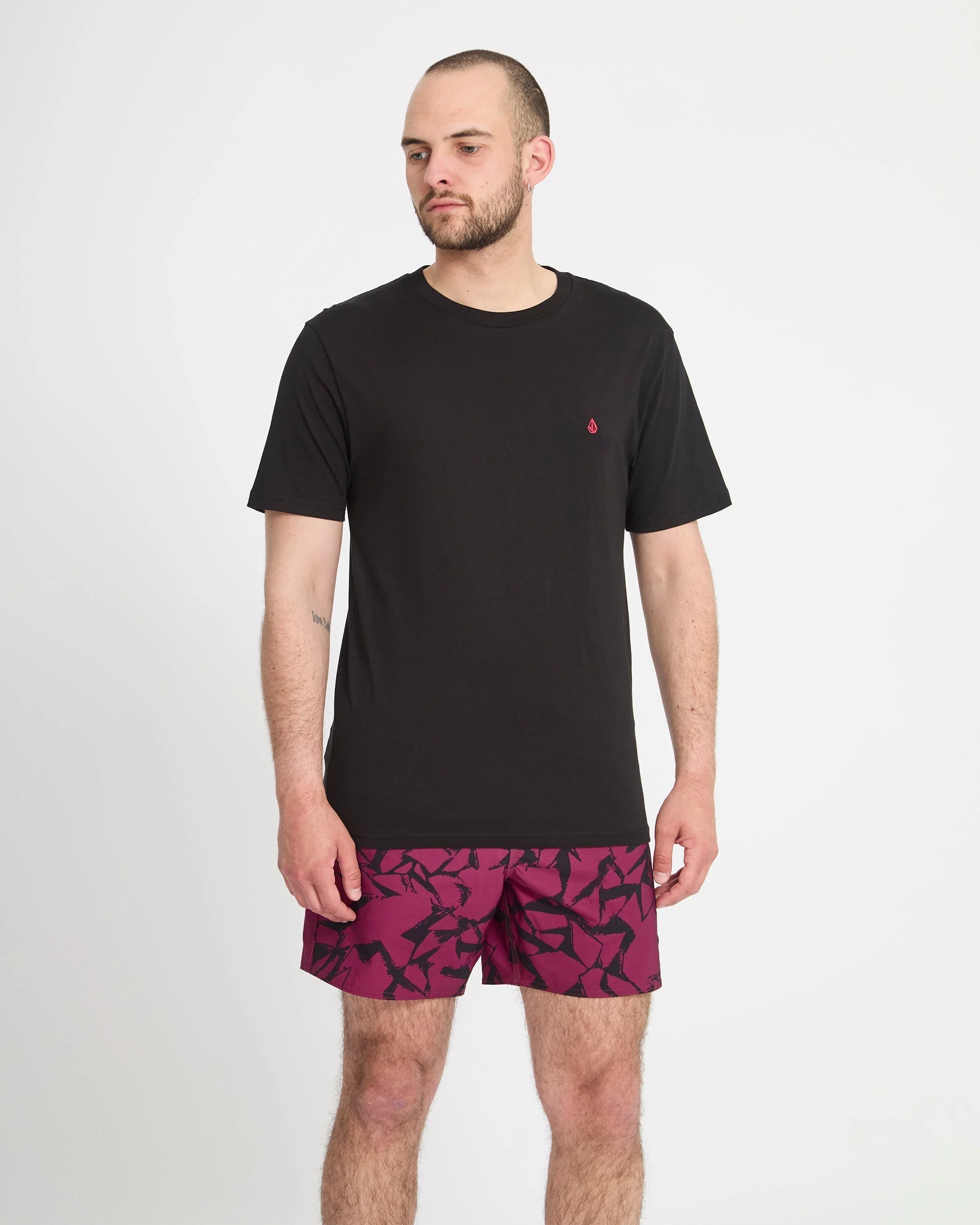 Boardshort Lido Print Trunk 16" - Sangria - Image 7