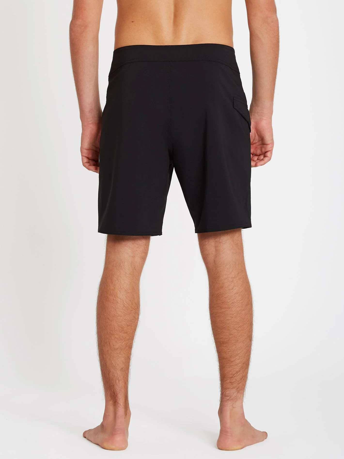 Boardshort Lido Solid Mod 18" - BLACK - Image 7