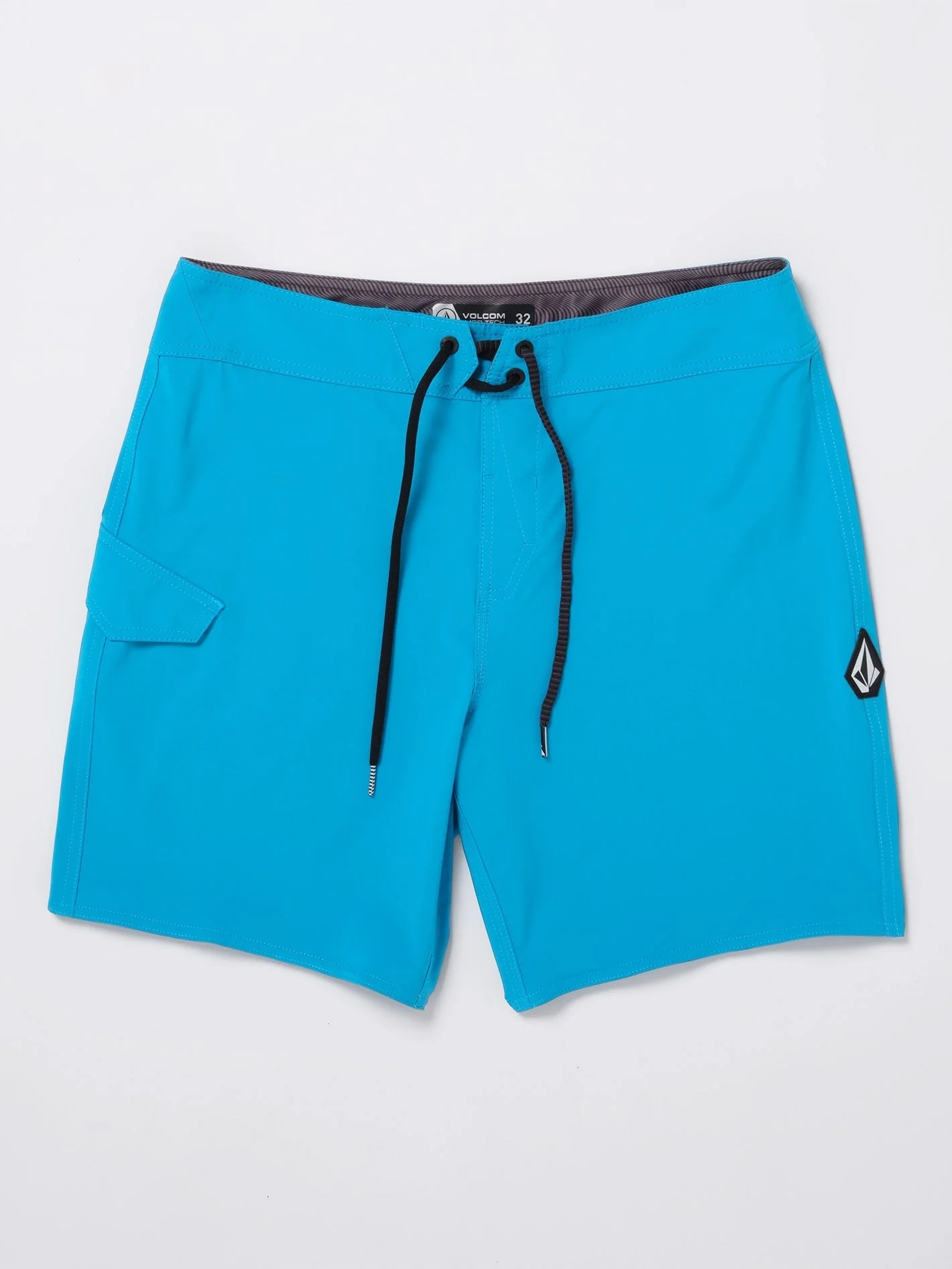 Boardshort Lido Solid Mod 18" - TIDAL BLUE - Image 5