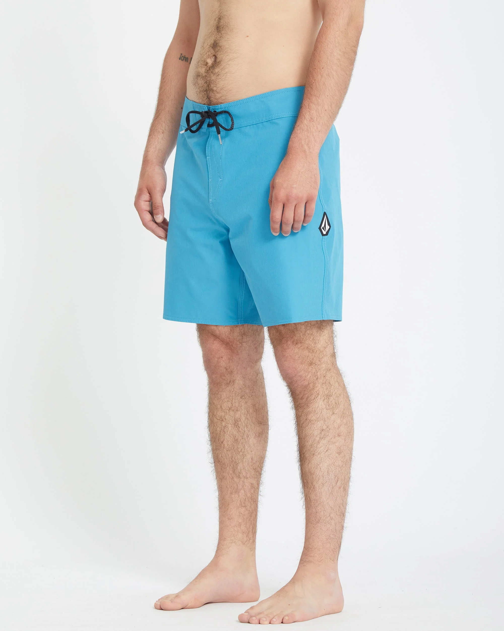 Boardshort Lido Solid Mod 18" - BAY BLUE - Image 5