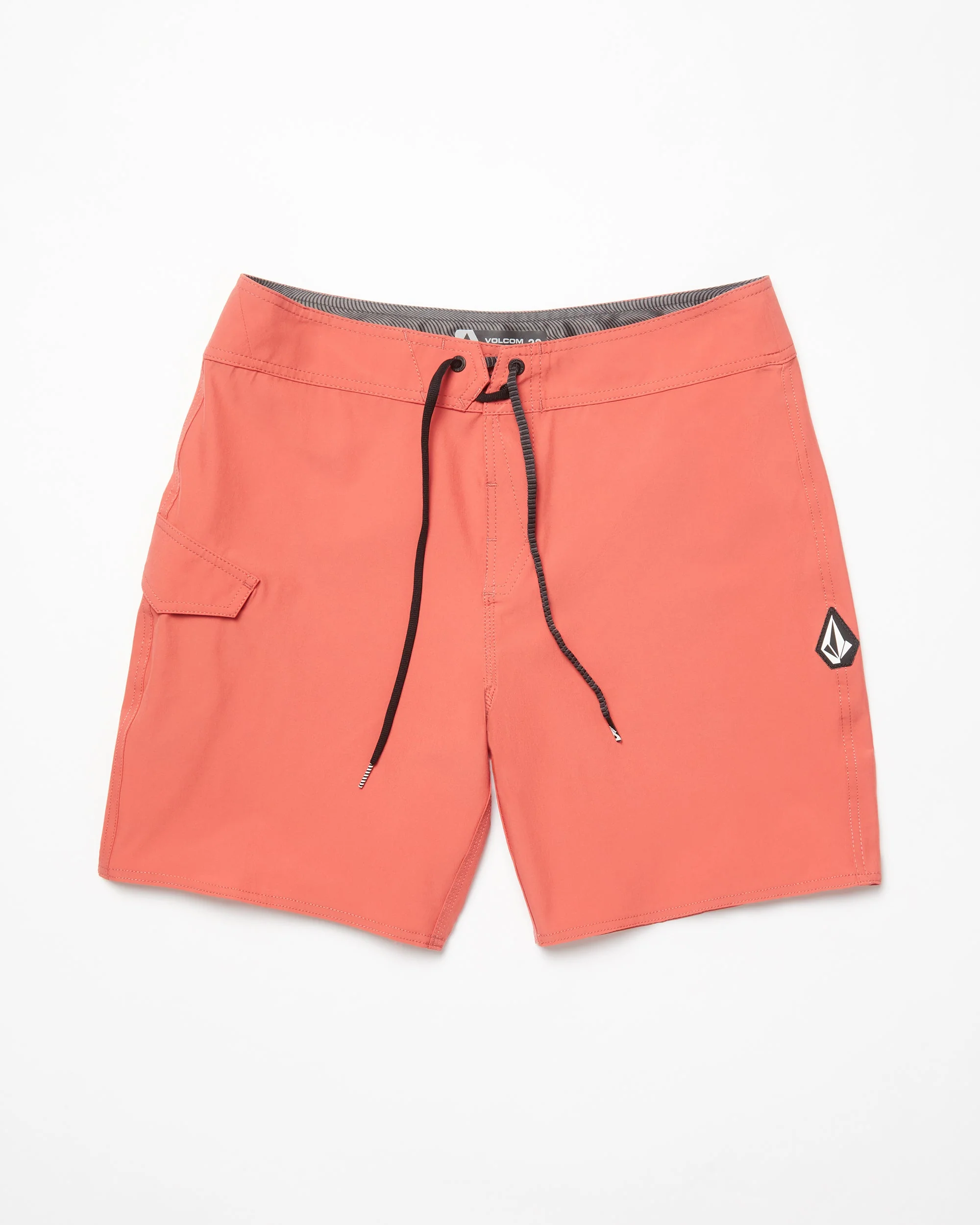 Boardshort Lido Solid Mod 18" - CRANBERRY - Image 7