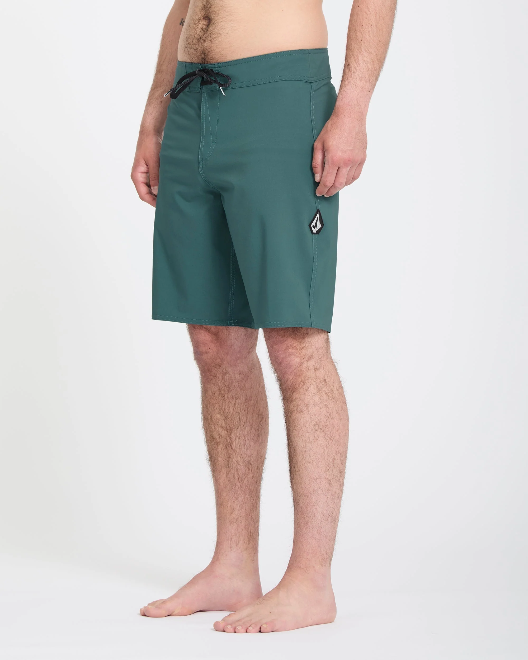 Boardshort Lido Solid Mod 20" - Rifle Green - Image 4