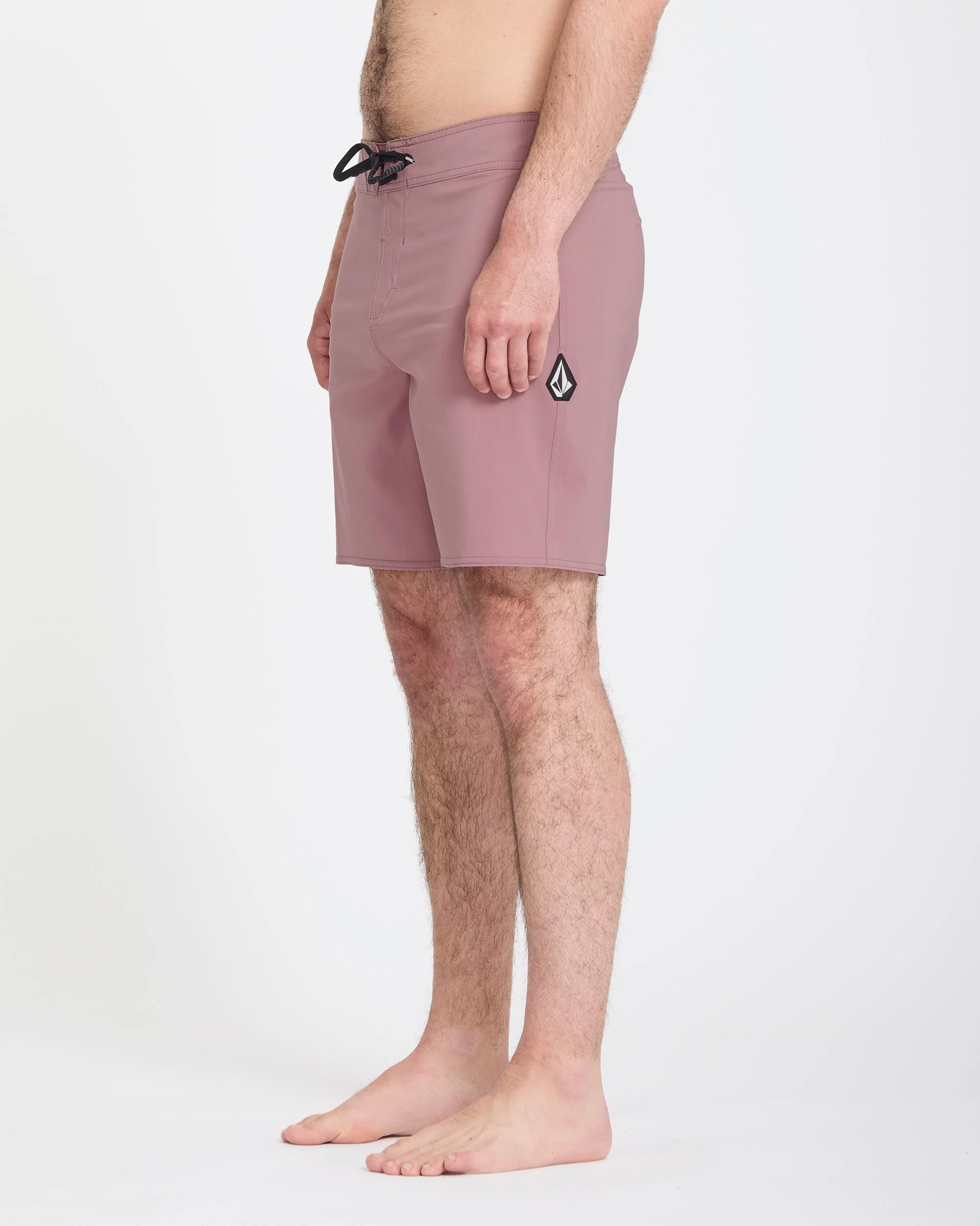 Boardshort Lido Solid Mod 18" - Stone Rose - Image 4