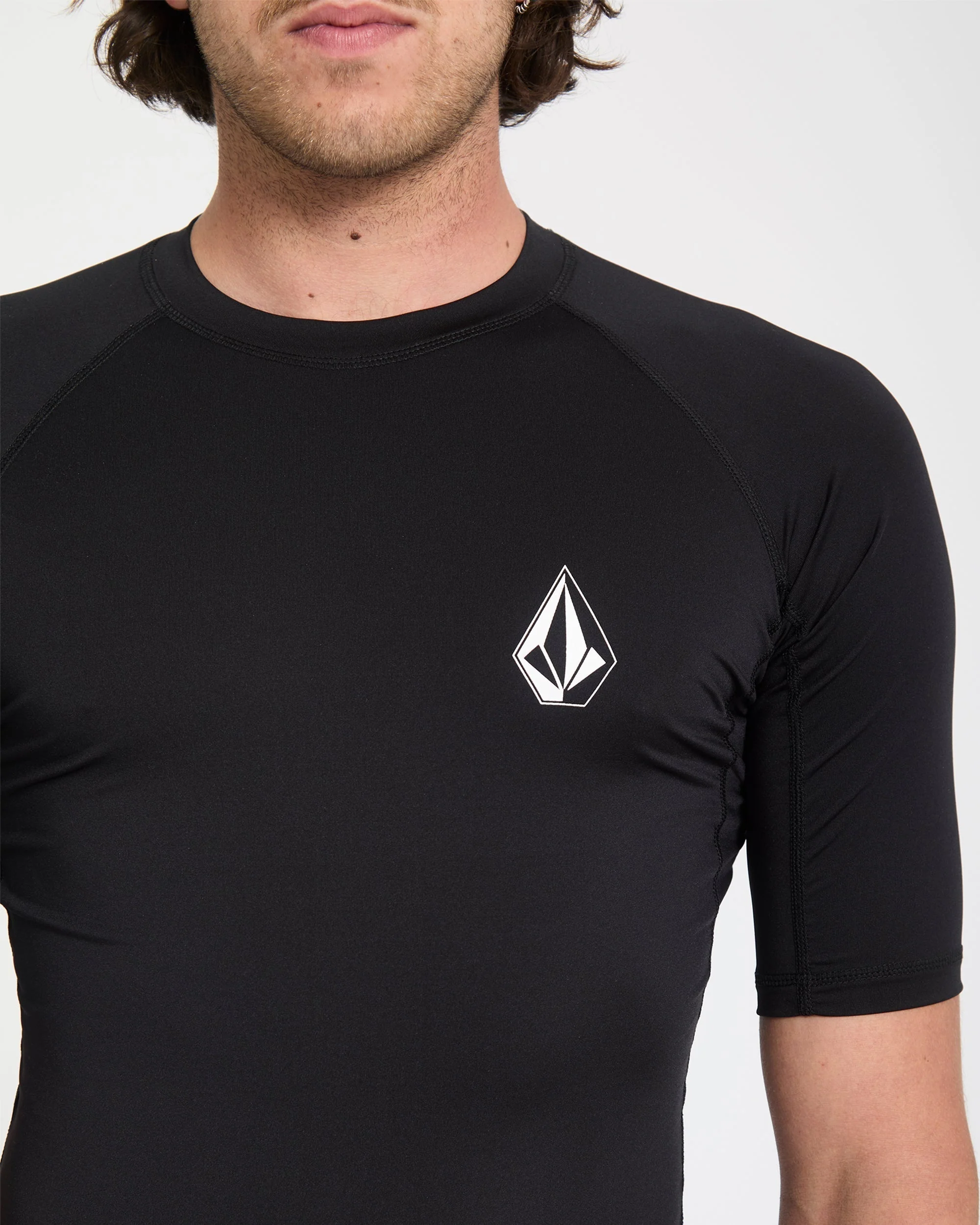 Rashguard Lido Solid - Black - Image 3