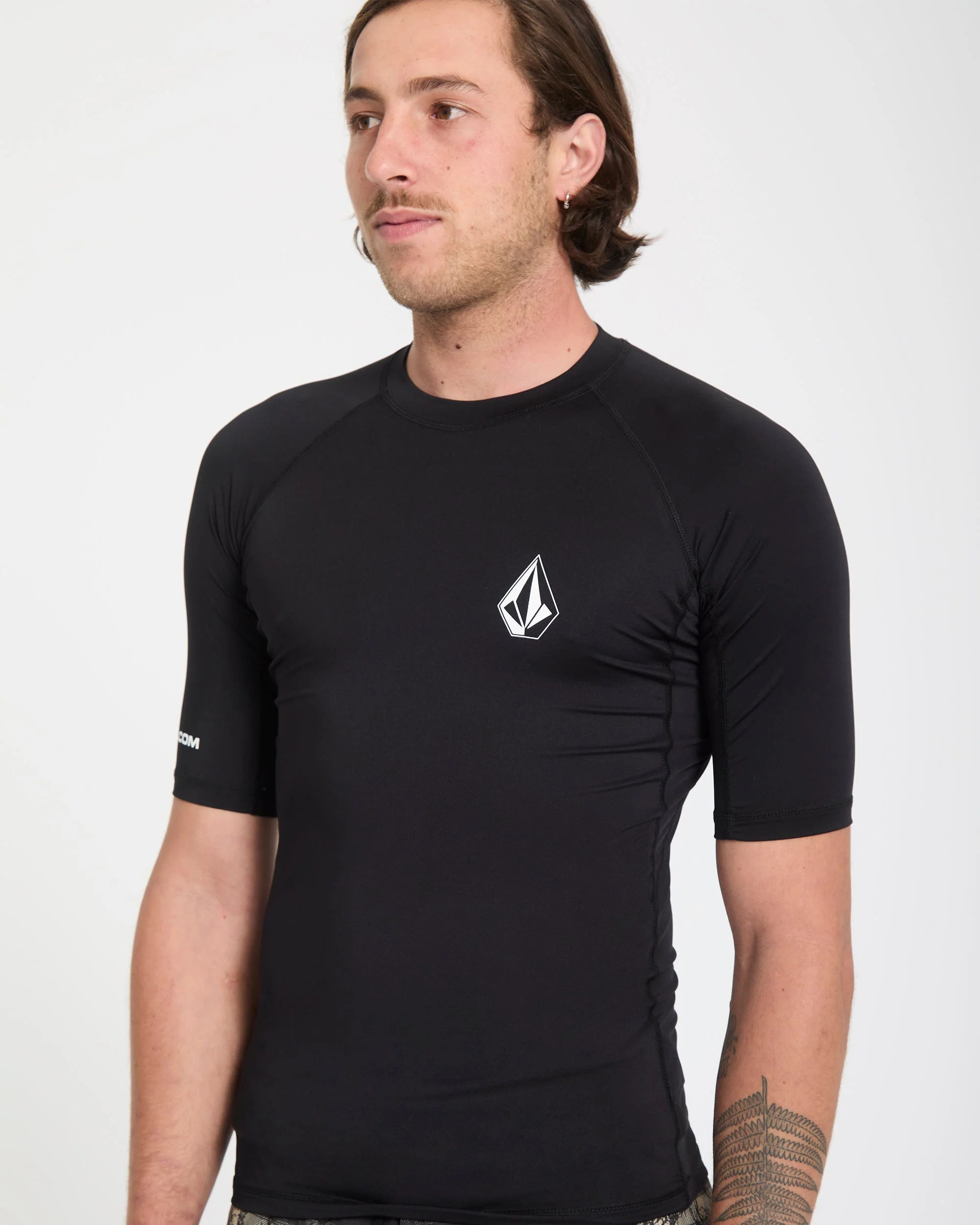 Rashguard Lido Solid - Black - Image 4