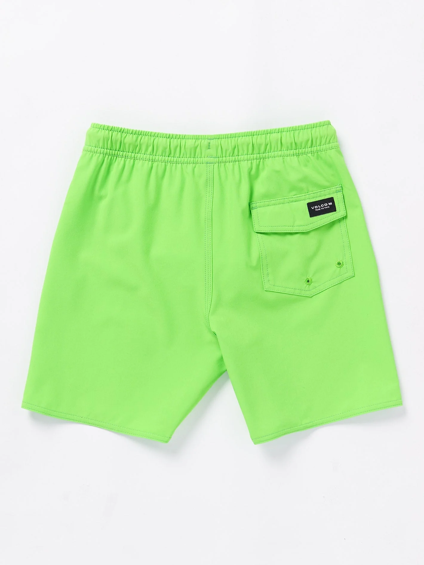 Boardshort Lido Solid Trunk - ELECTRIC GREEN - (ENFANT) - Image 2