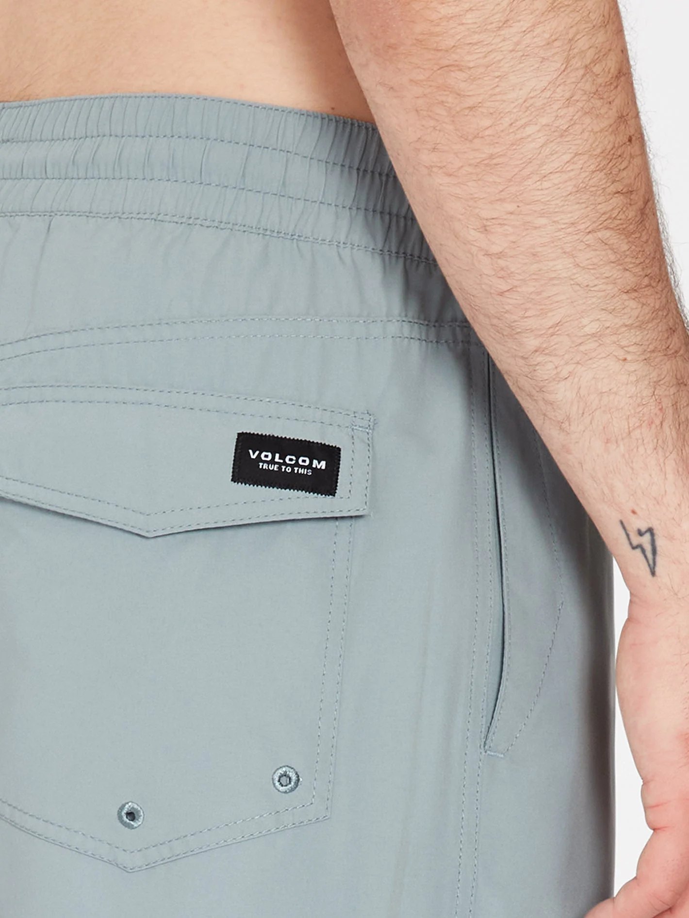 Boardshort Lido Solid 16" - ABYSS - Image 6