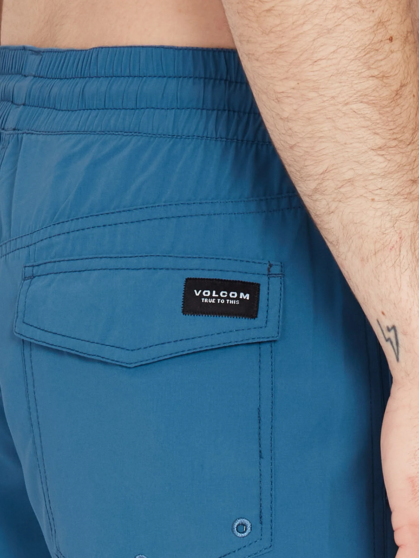 Boardshort Lido Solid 16" - AGED INDIGO - Image 6