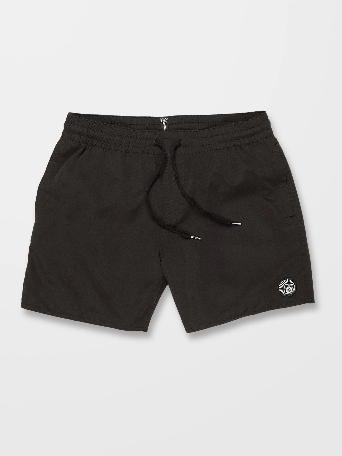 Boardshort Lido Solid 16" - BLACK - Image 5
