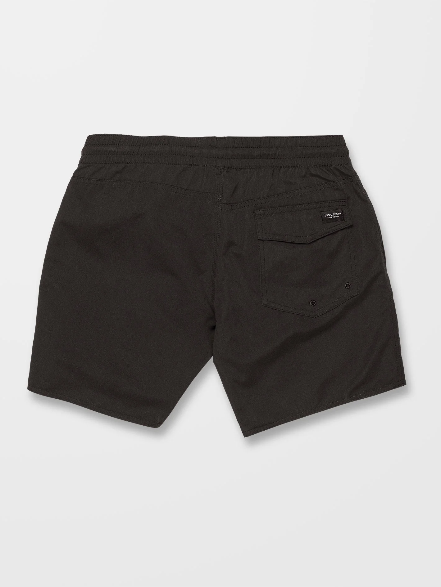 Boardshort Lido Solid 16" - BLACK - Image 6