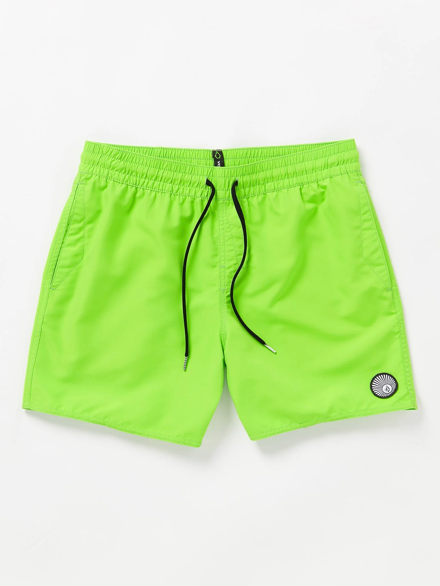 Boardshort Lido Solid Trunk Boardshort - ELECTRIC GREEN - Image 4