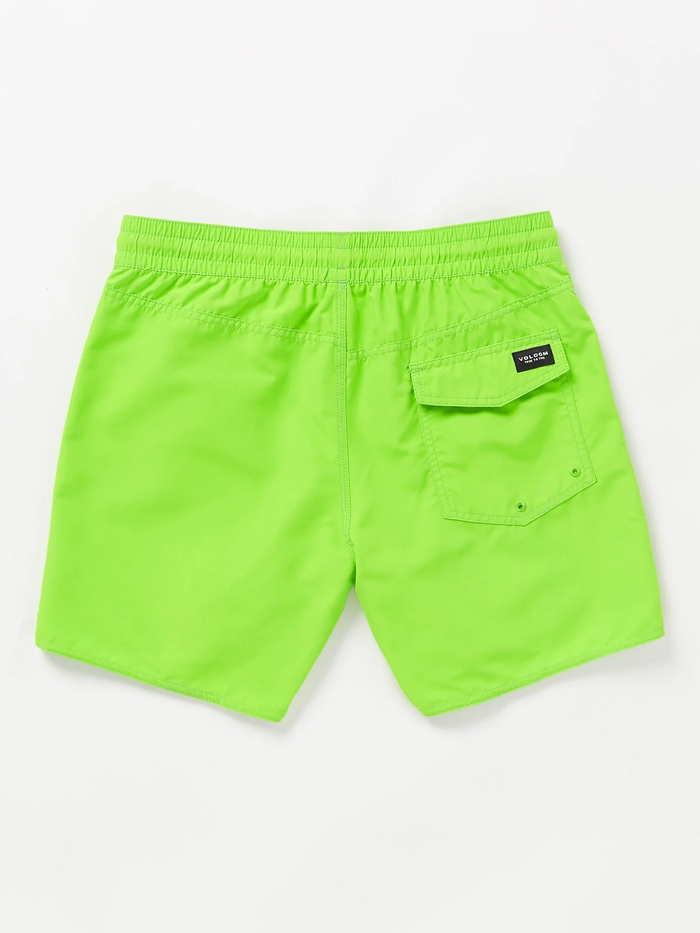 Boardshort Lido Solid Trunk Boardshort - ELECTRIC GREEN - Image 5