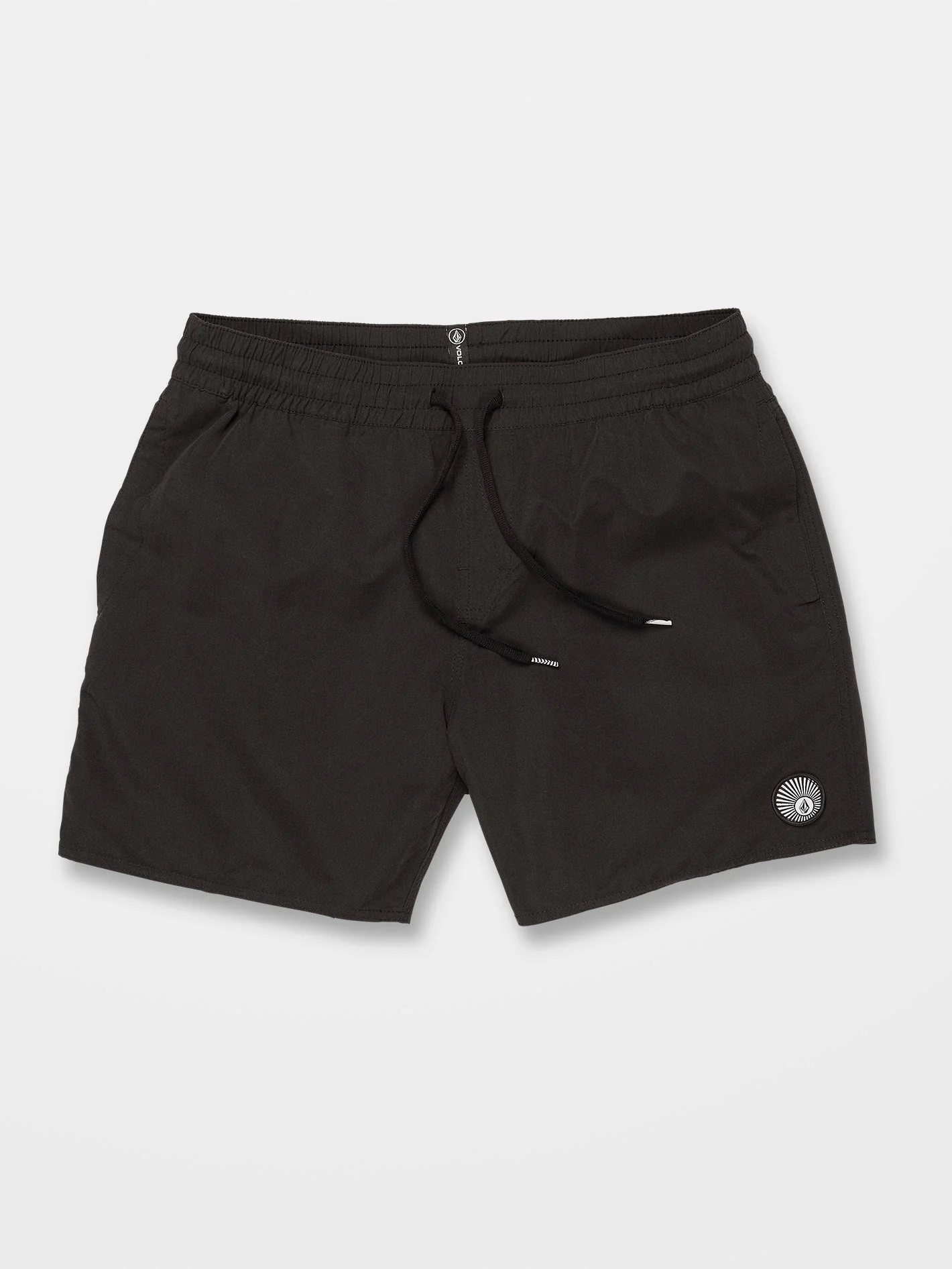 Boardshort Lido Solid Trunk - BLACK - Image 5