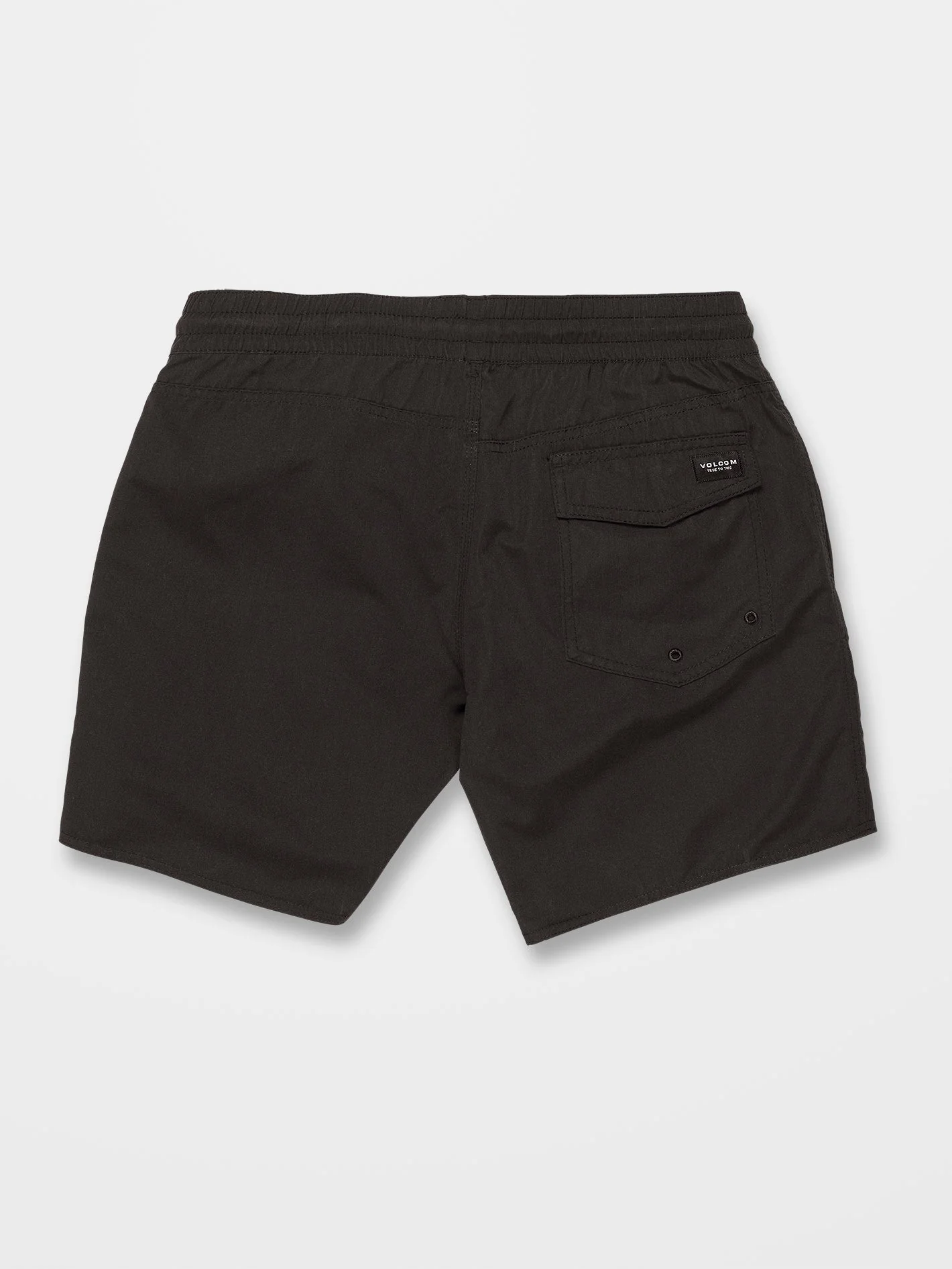 Boardshort Lido Solid Trunk - BLACK - Image 6