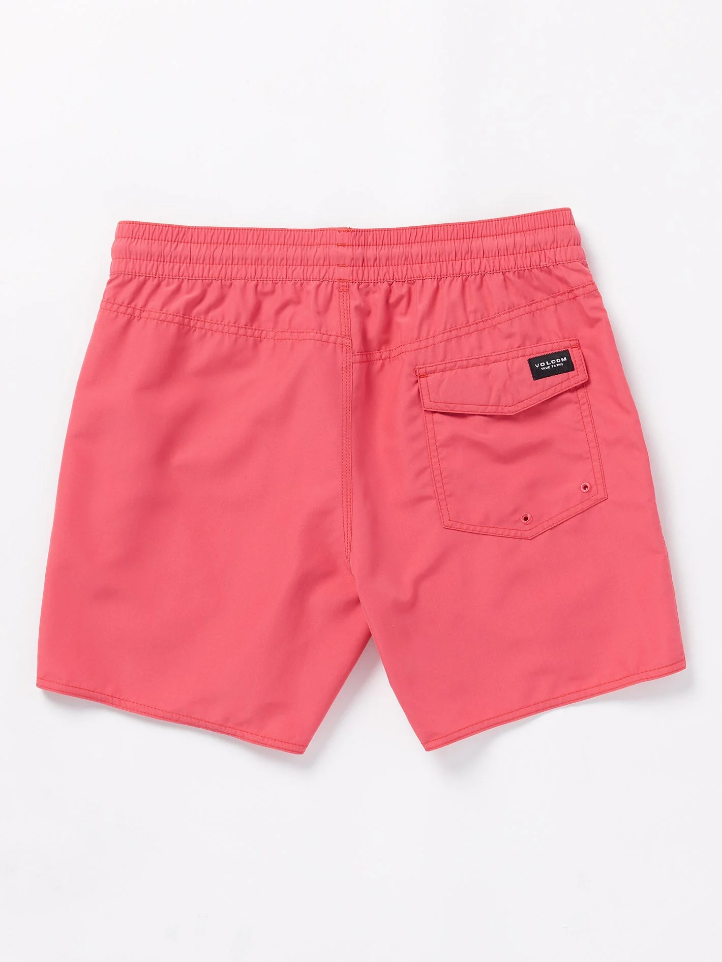Boardshort Lido Solid Trunk - WASHED RUBY - Image 5