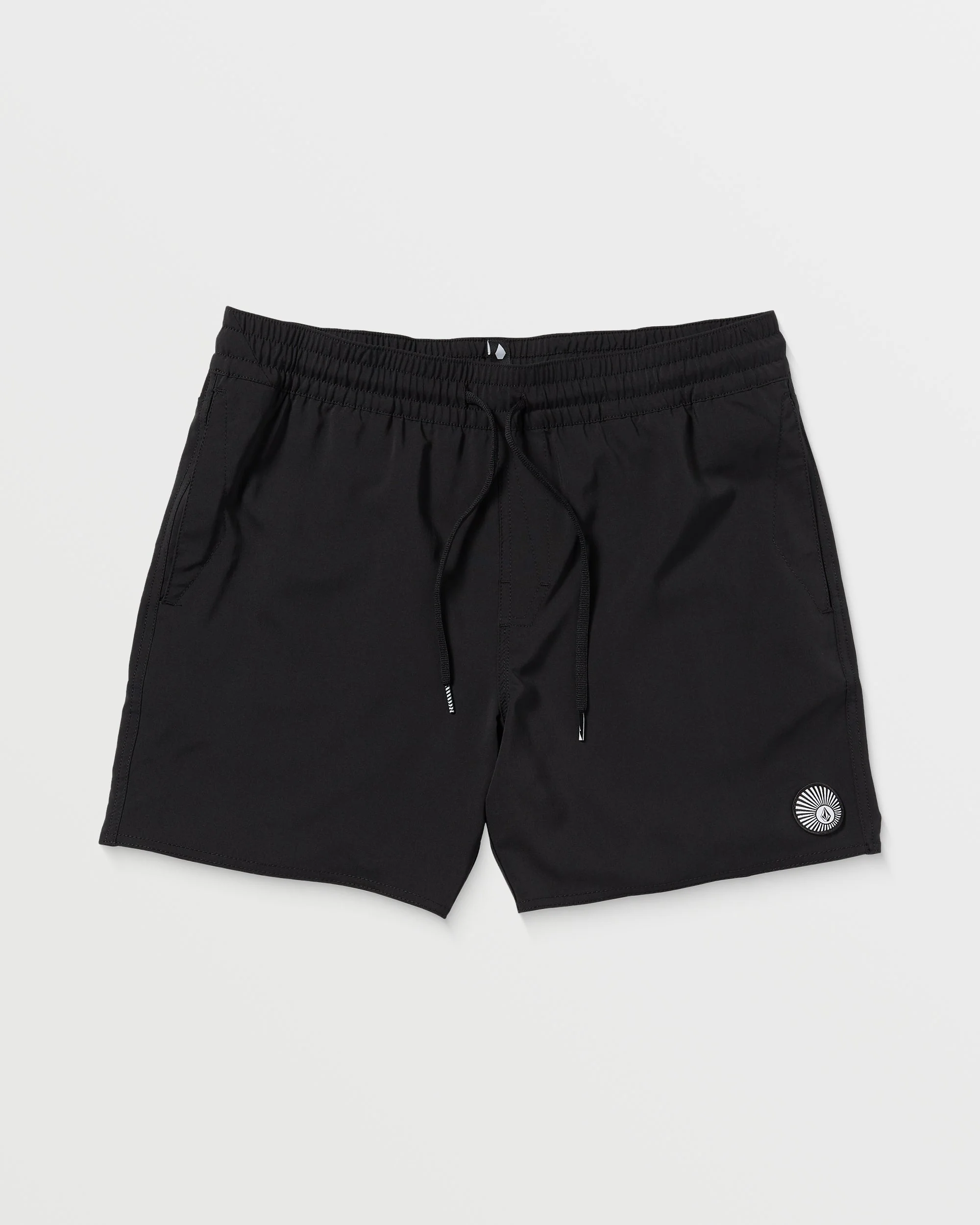 Boardshort Lido Solid Trunk 16" - BLACK - Image 7