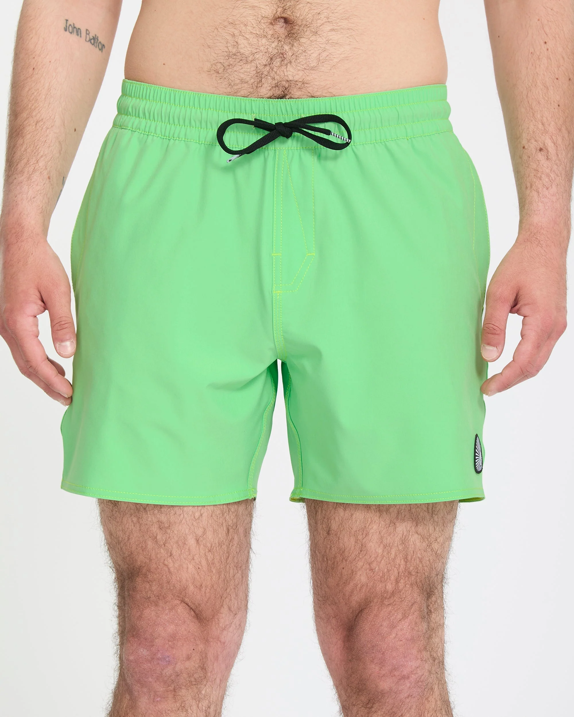 Boardshort Lido Solid Trunk 16" - Island Green - Image 3