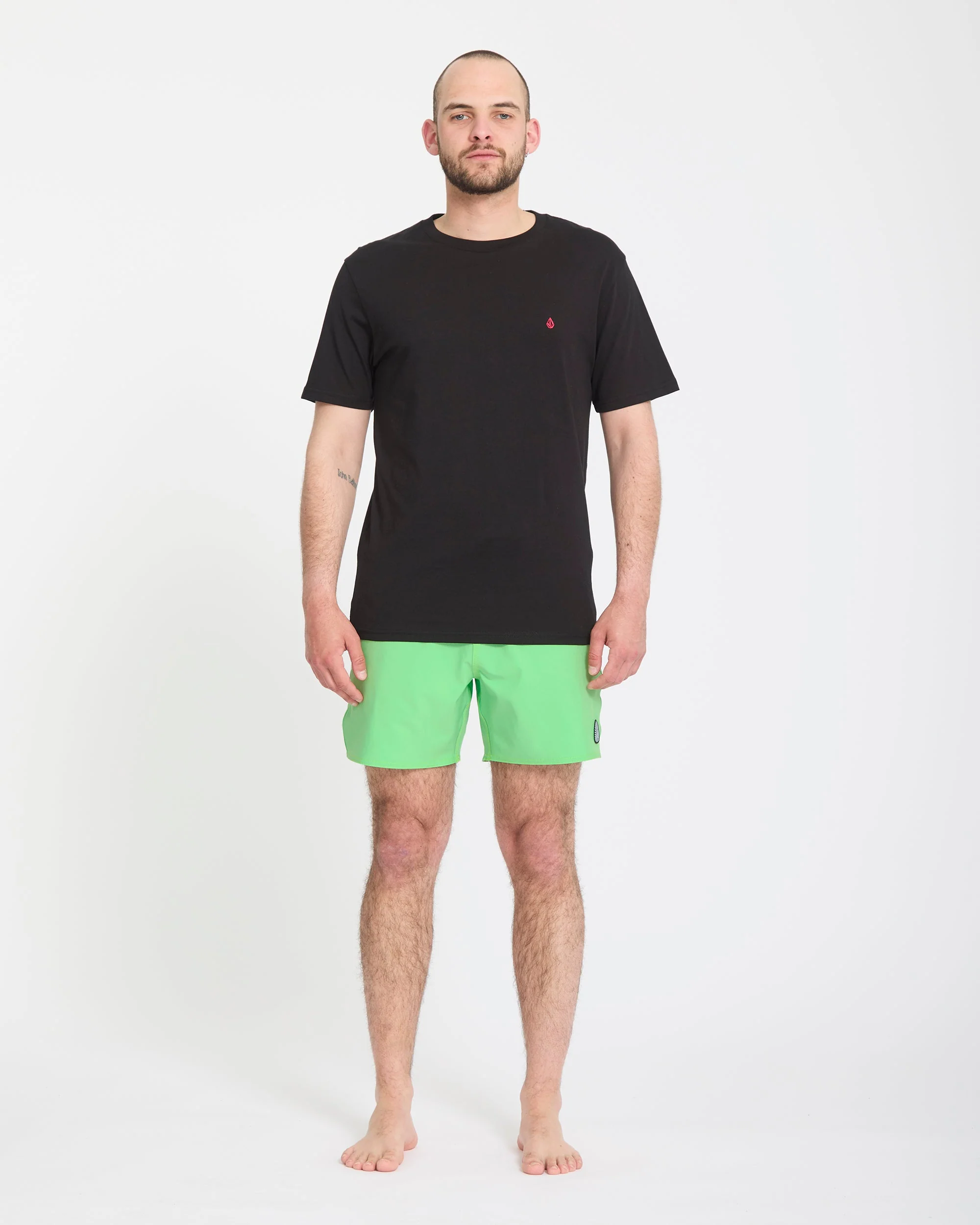 Boardshort Lido Solid Trunk 16" - Island Green - Image 6