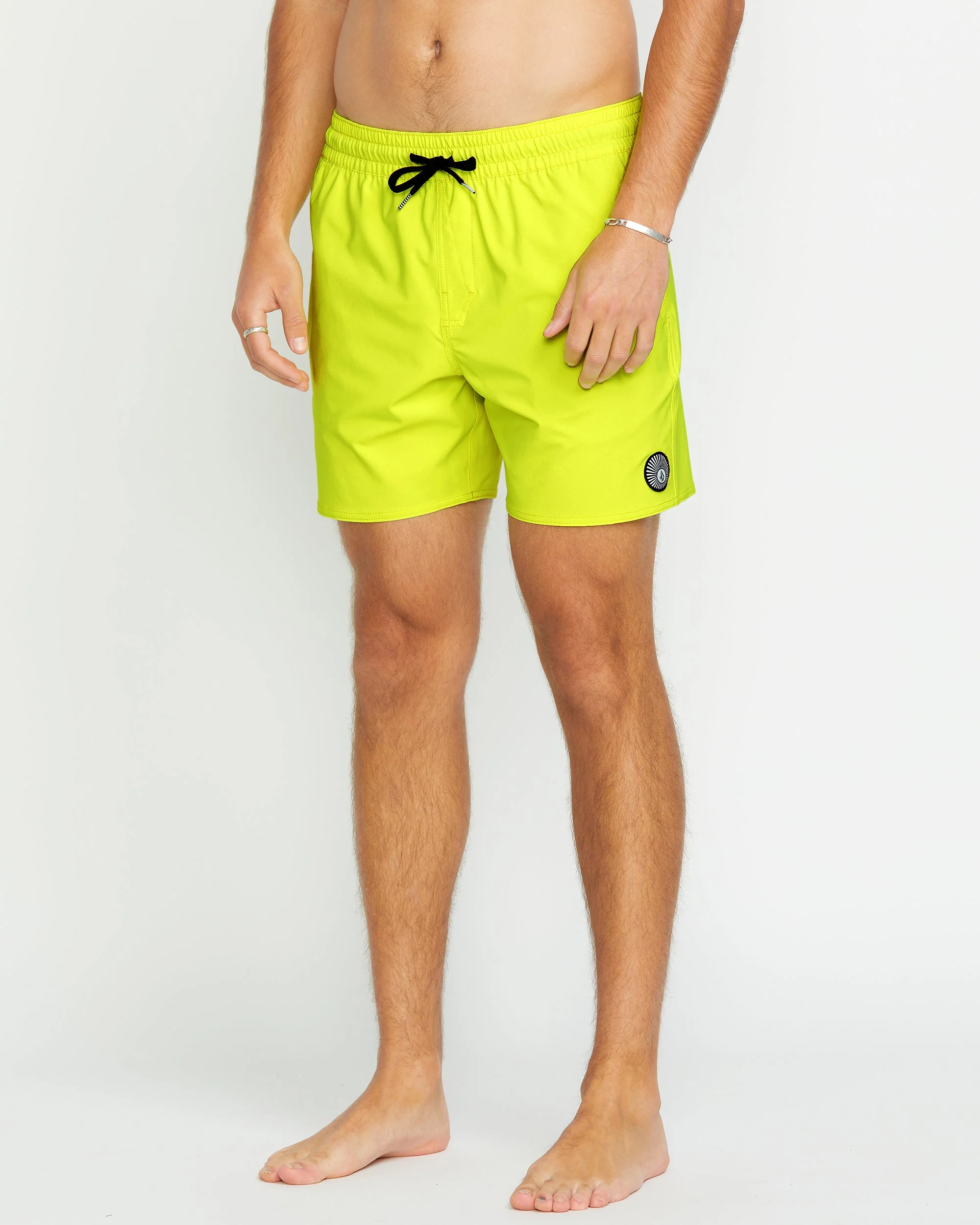 Boardshort Lido Solid Trunk 16" - TENNIS BALL - Image 5