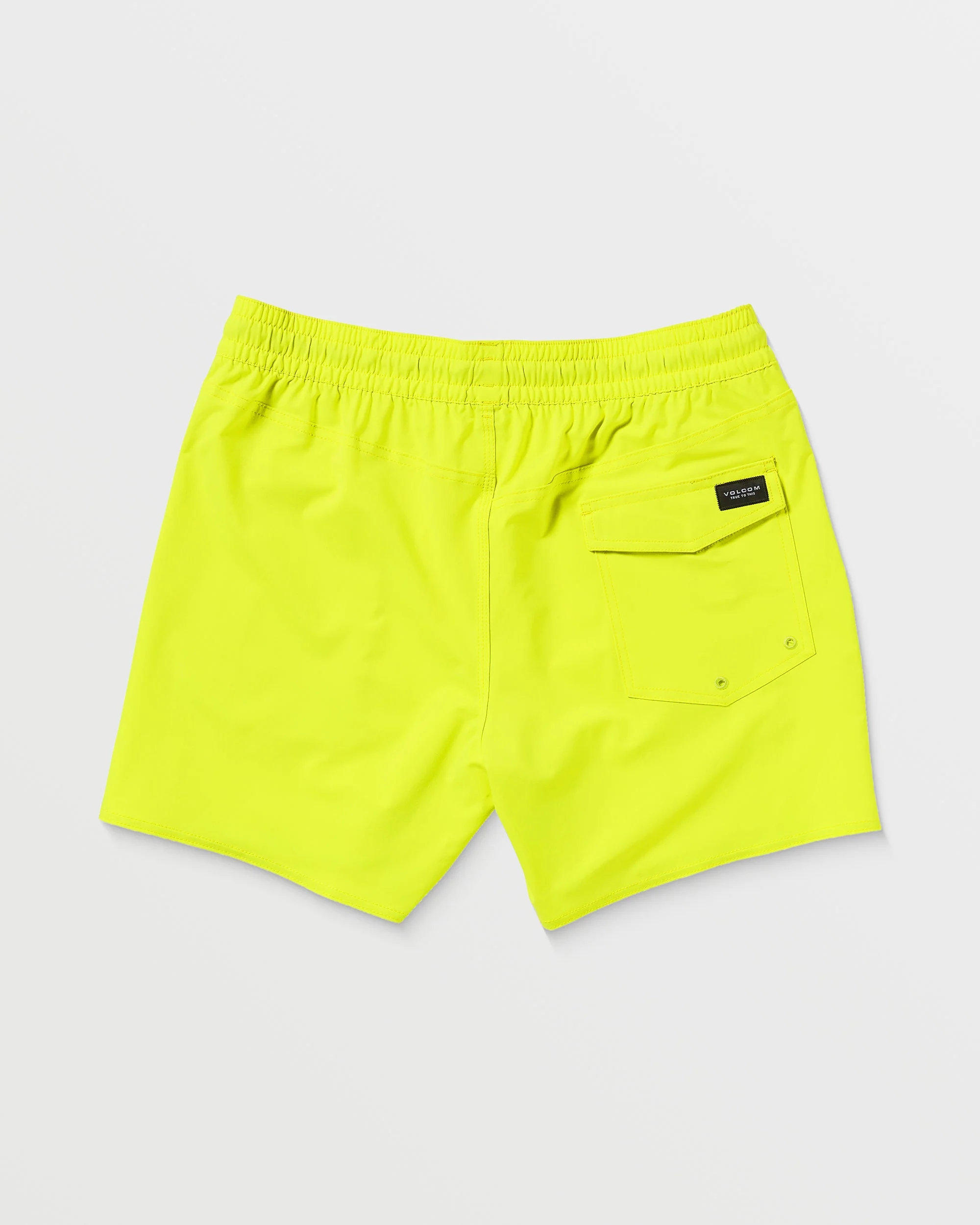 Boardshort Lido Solid Trunk 16" - TENNIS BALL - Image 8