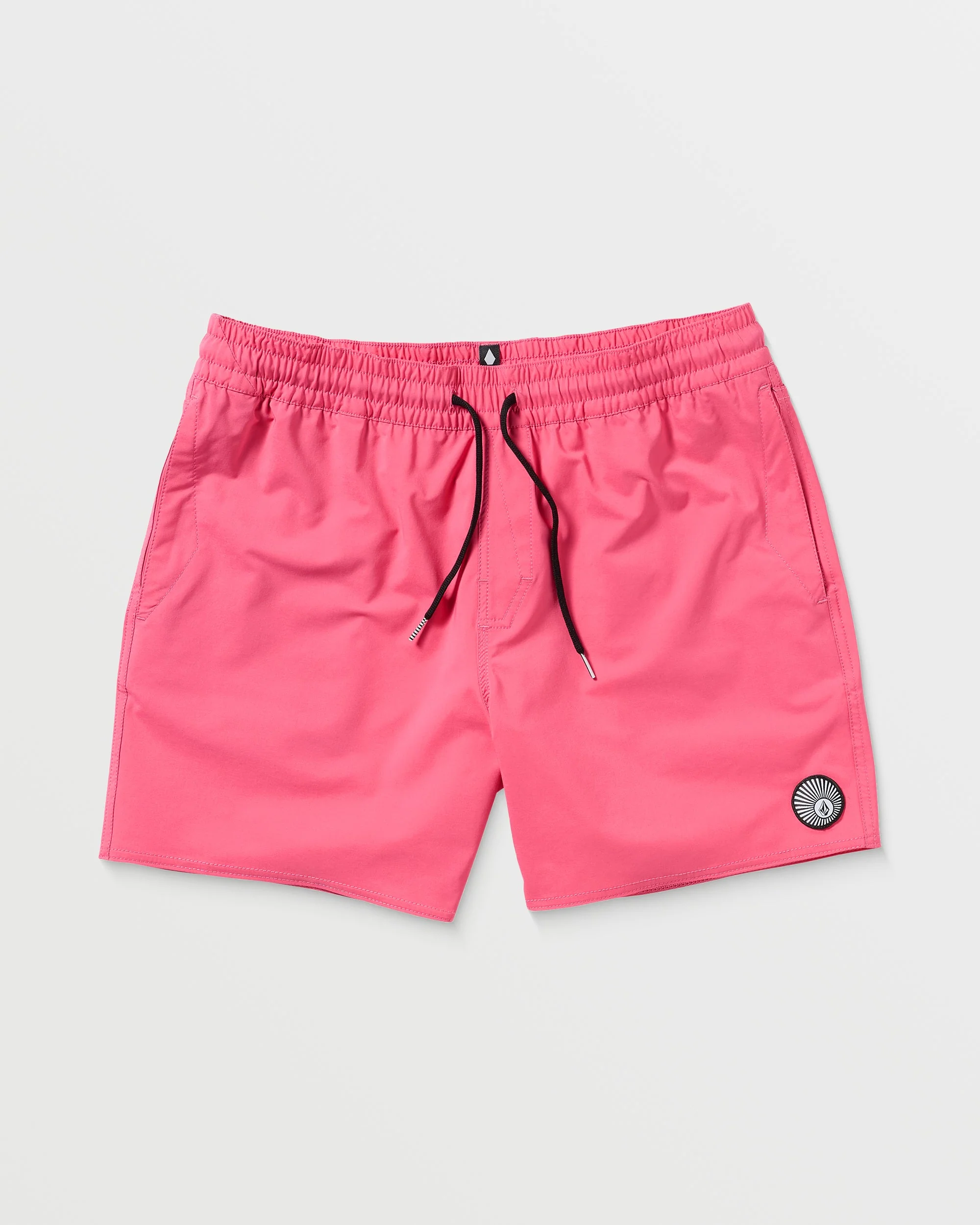 Boardshort Lido Solid Trunk 16" - NEON PINK - Image 4