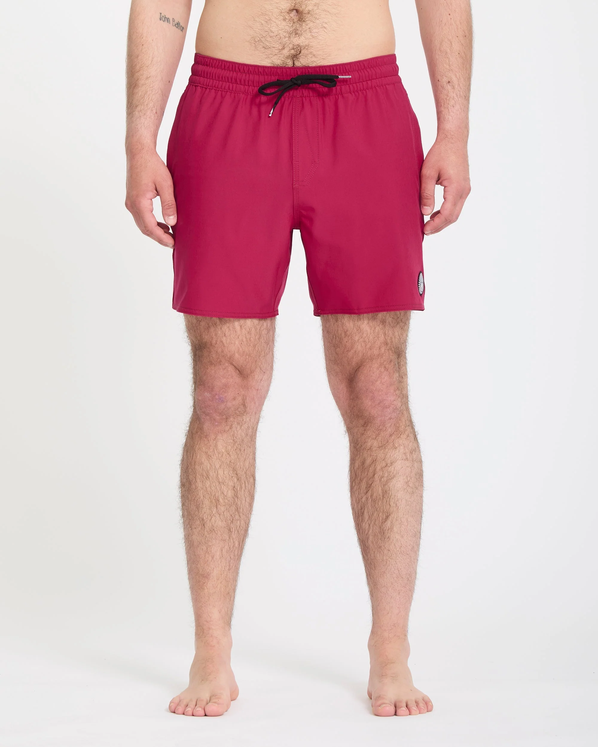 Boardshort Lido Solid Trunk 16" - Sangria