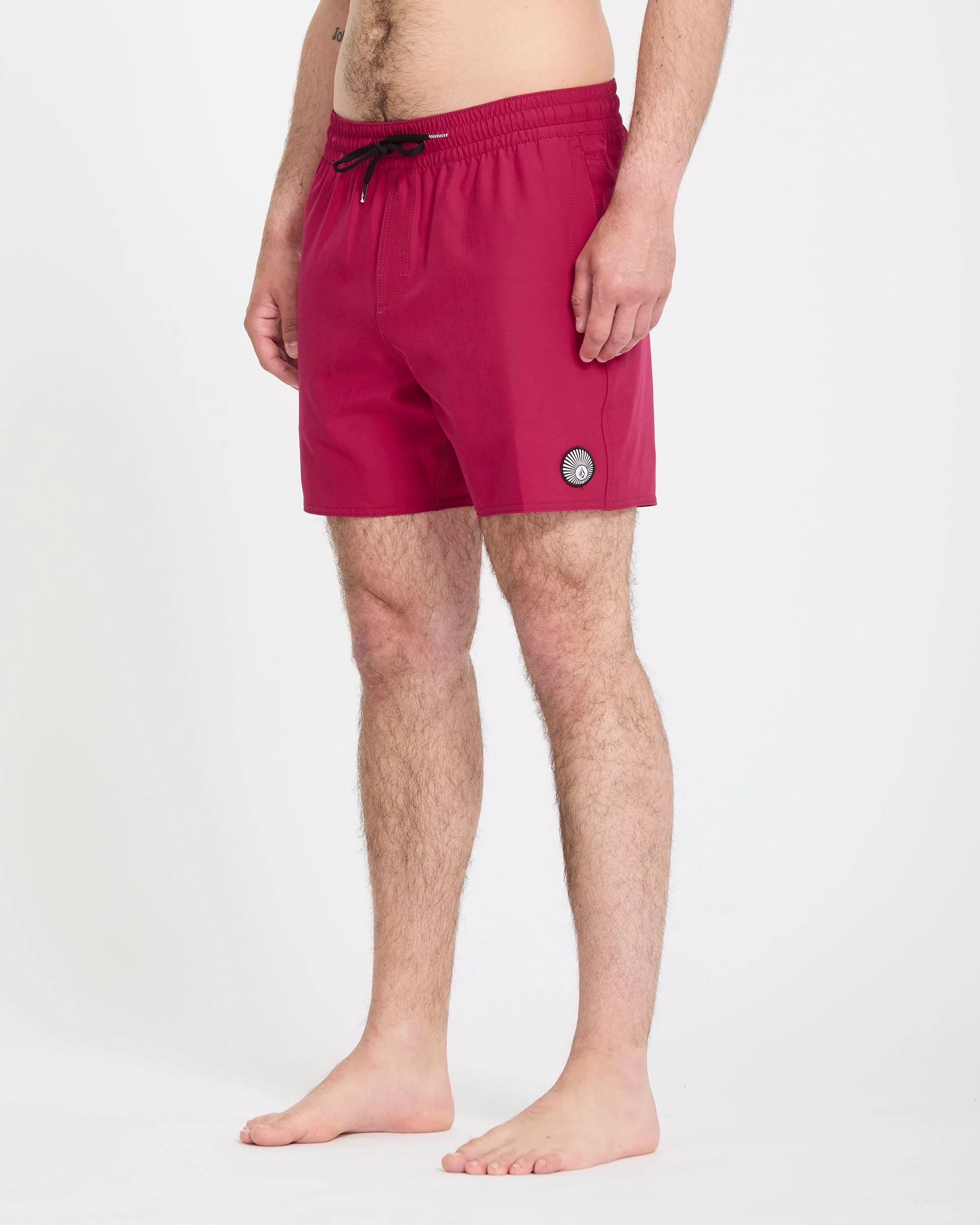 Boardshort Lido Solid Trunk 16" - Sangria - Image 4