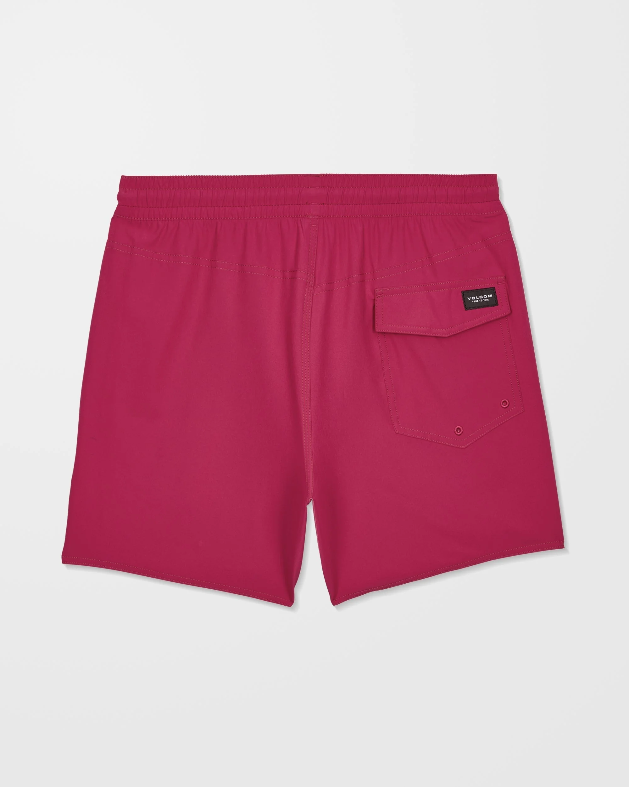 Boardshort Lido Solid Trunk 16" - Sangria - Image 9